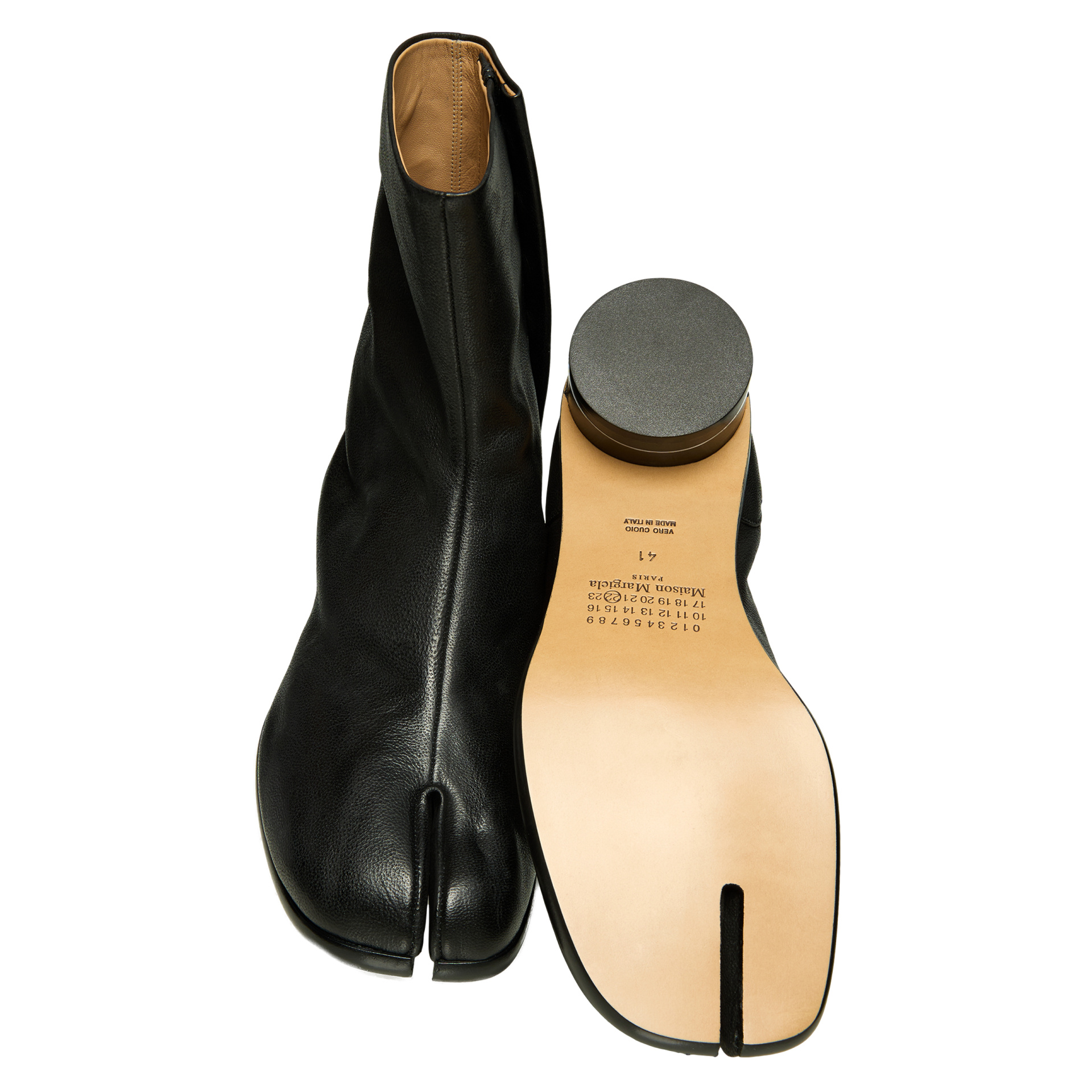 Maison Margiela Ботильоны Tabi на низком каблуке