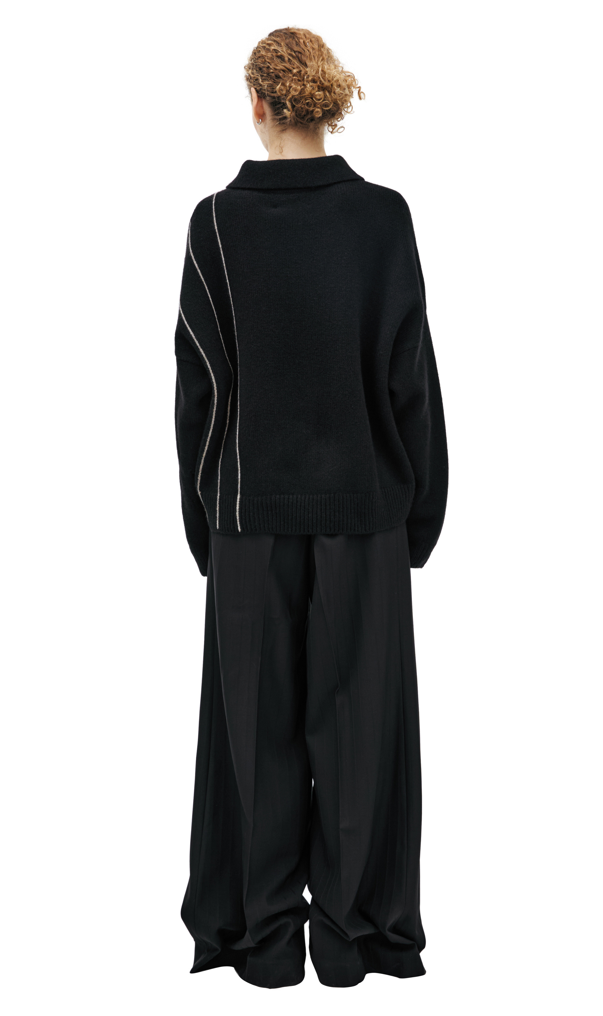 Enfants Riches Déprimés Кашемировый свитер с воротником