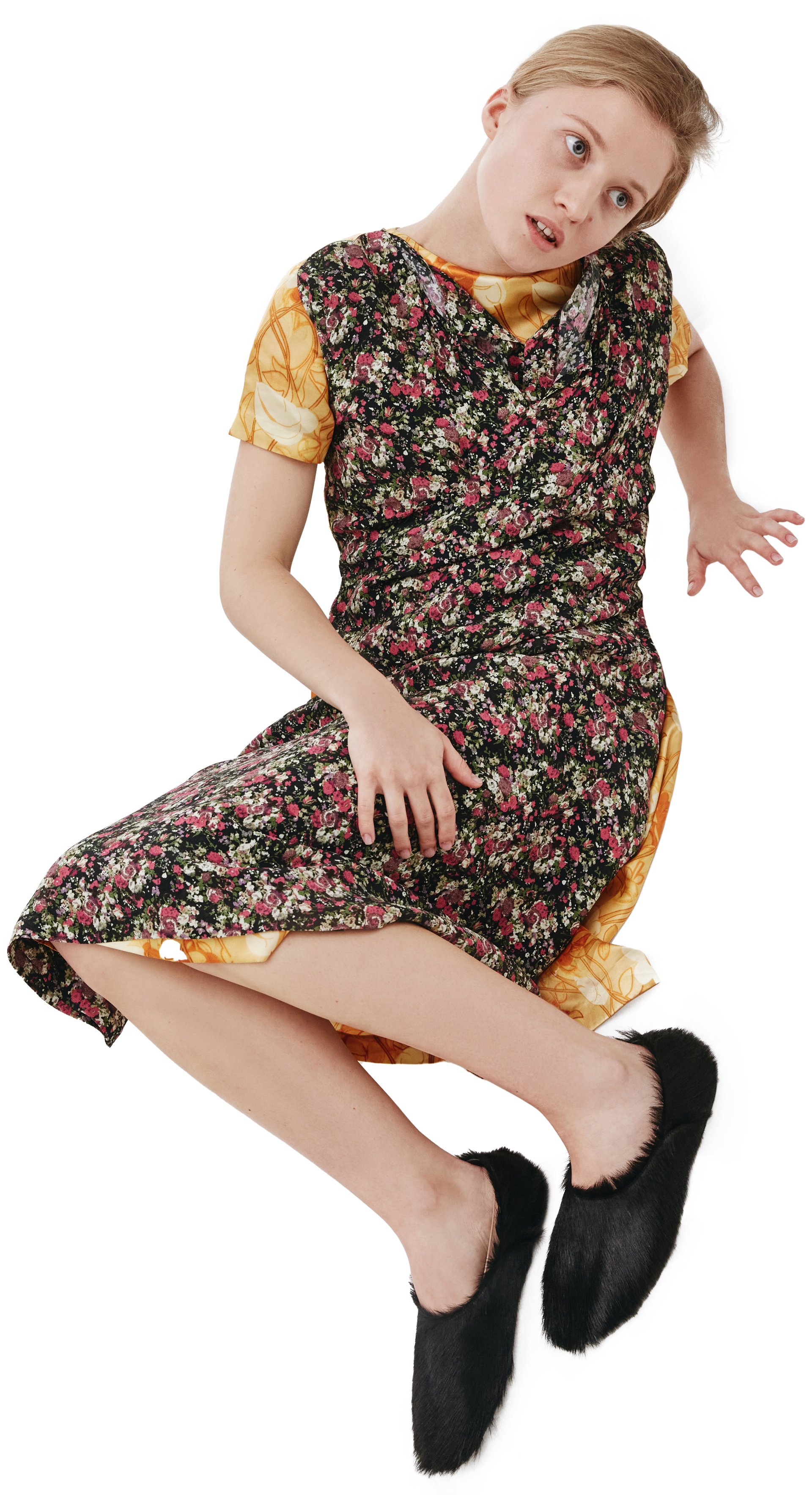 VETEMENTS Комбинированное платье Archive