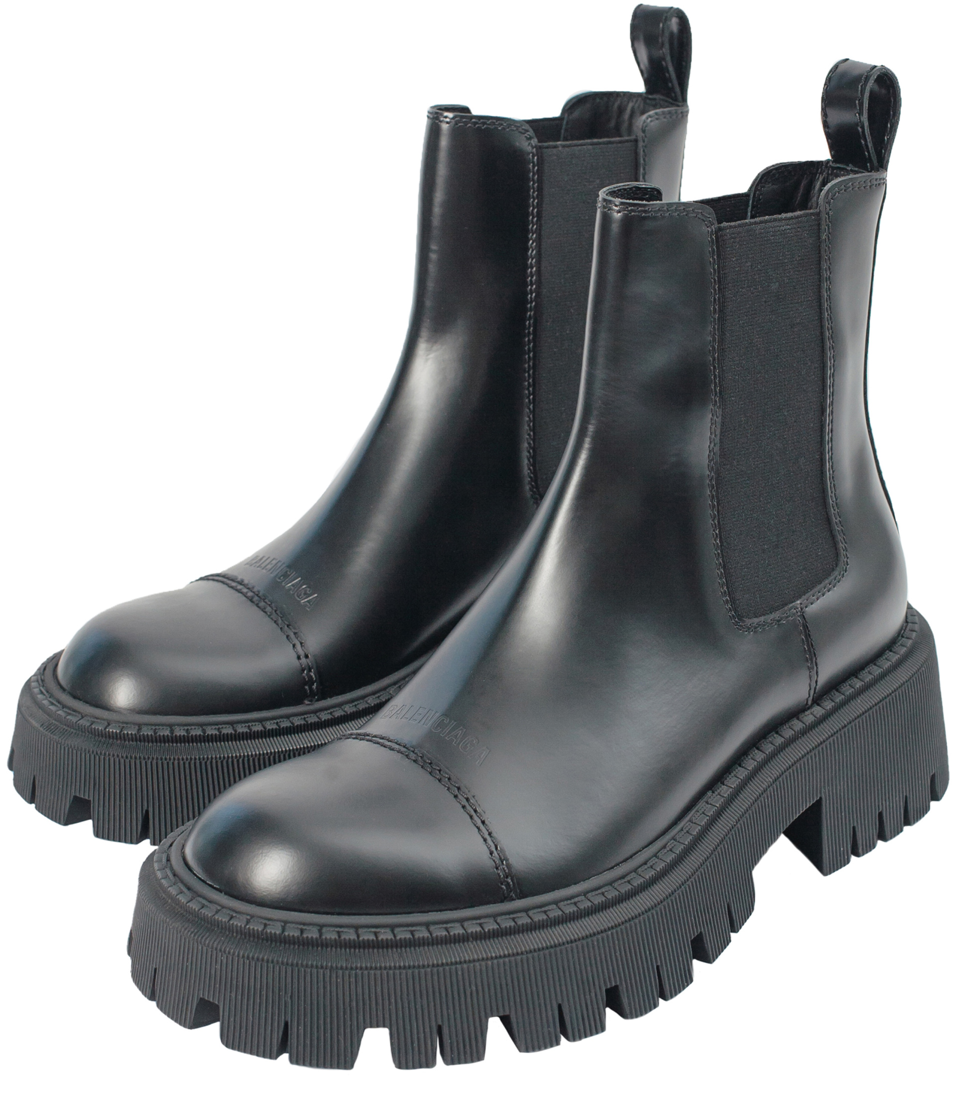 Balenciaga Черные челси Tractor Bootie L20