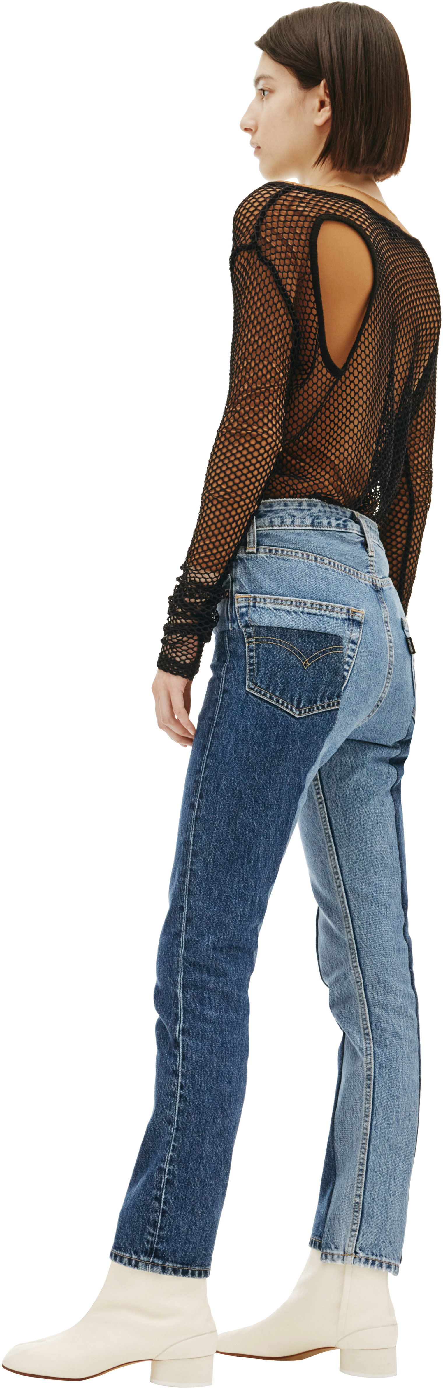 VETEMENTS Комбинированные джинсы