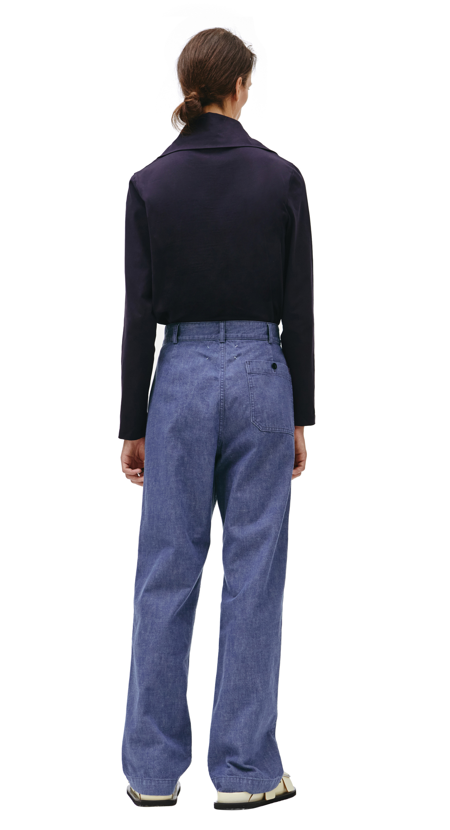 Maison Margiela Прямые брюки с защипами