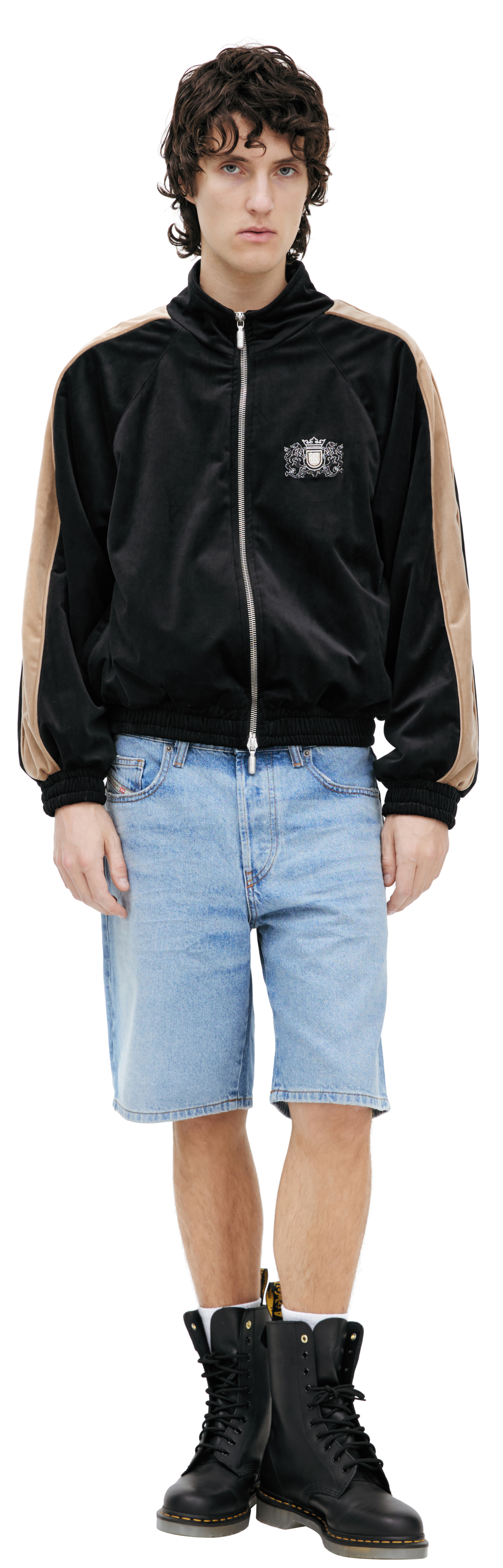 RHUDE Черная куртка с логотипом