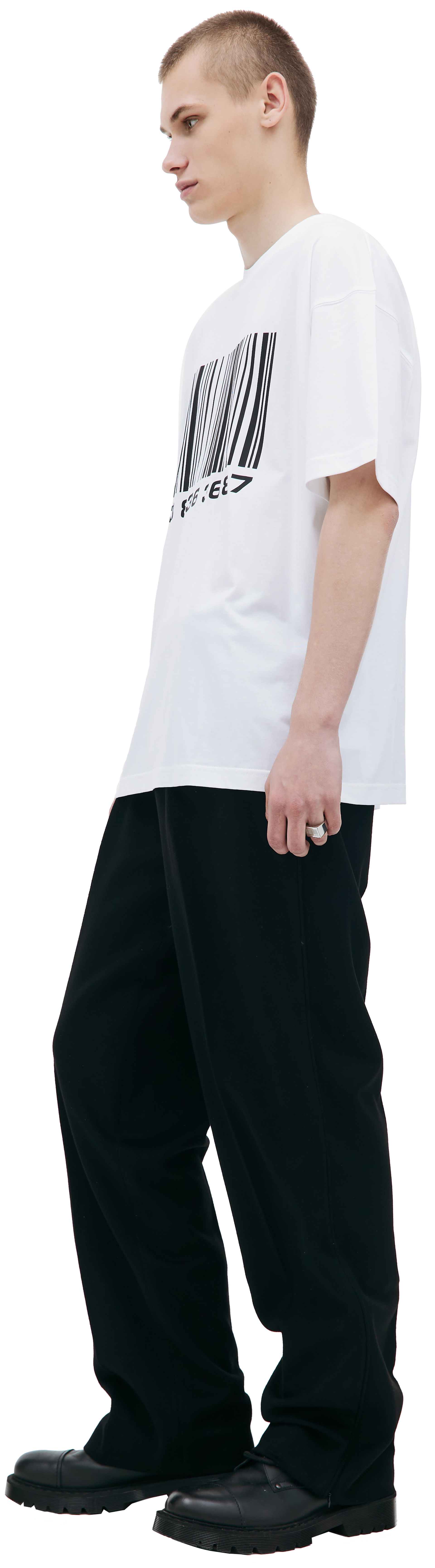 VTMNTS Футболка с принтом Barcode