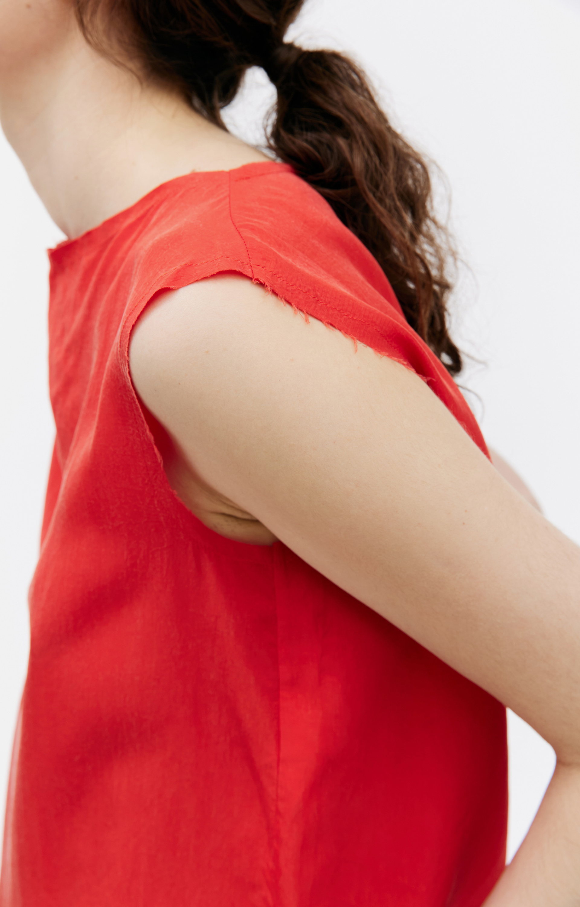 Damir Doma Топ с необработанными краями