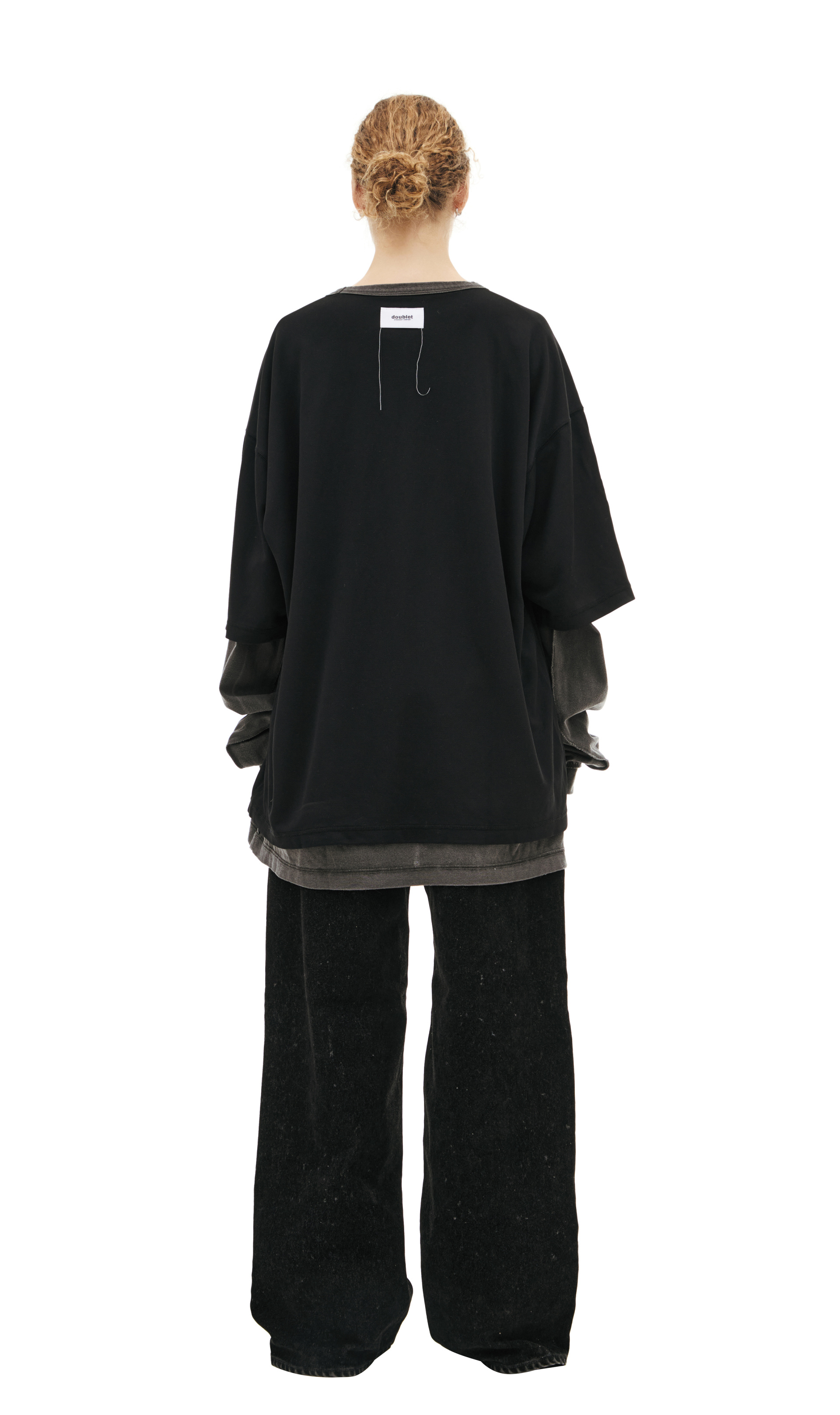 Doublet Двусторонний Лонгслив с принтом