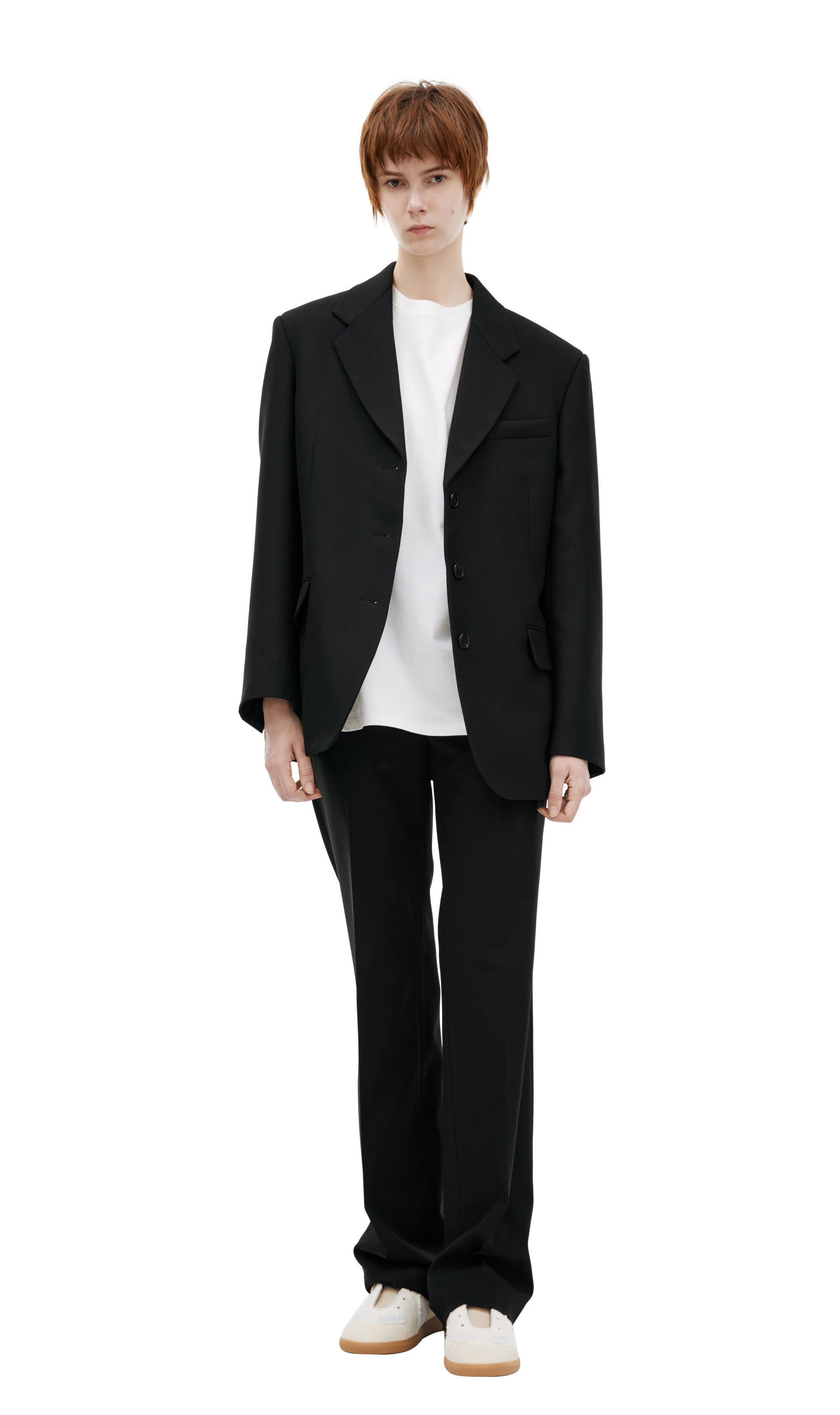 The Row Однобортный жакет из шерсти