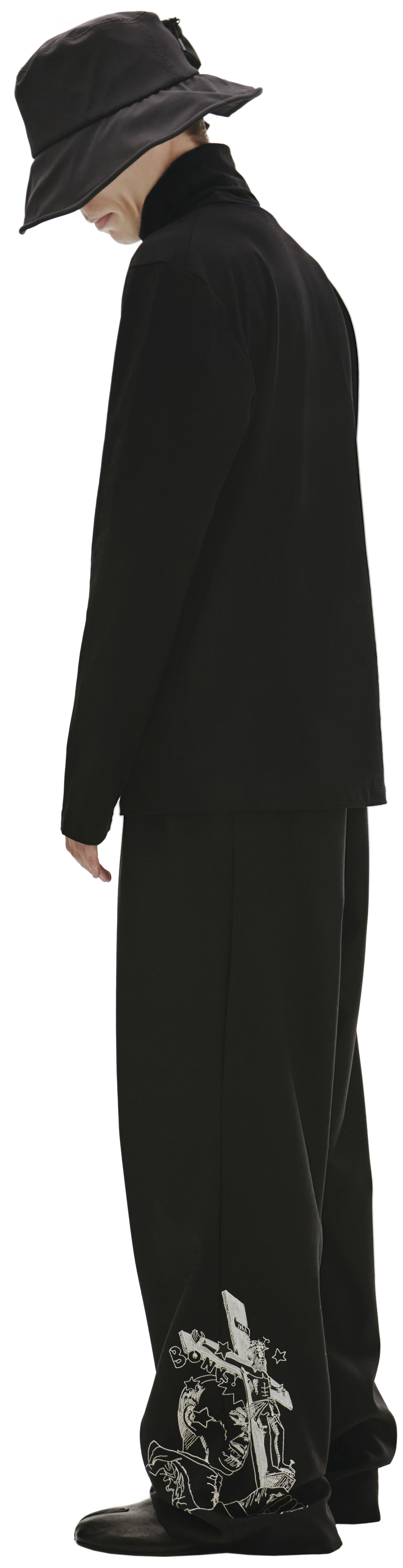 Jil Sander Базовая водолазка черного цвета