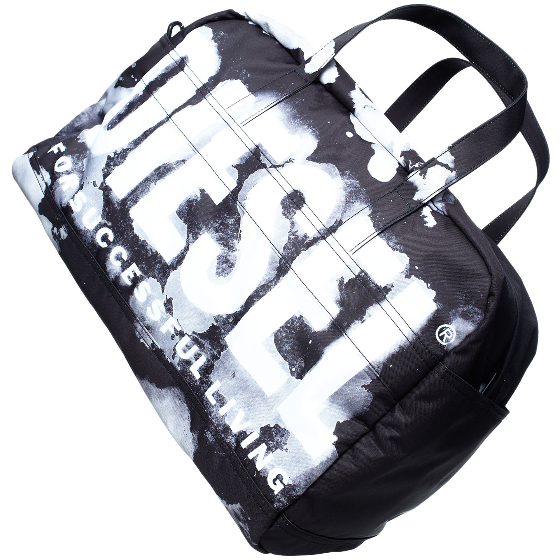 Diesel Черная сумка \'RAVE DUFFLE\' с логотипом