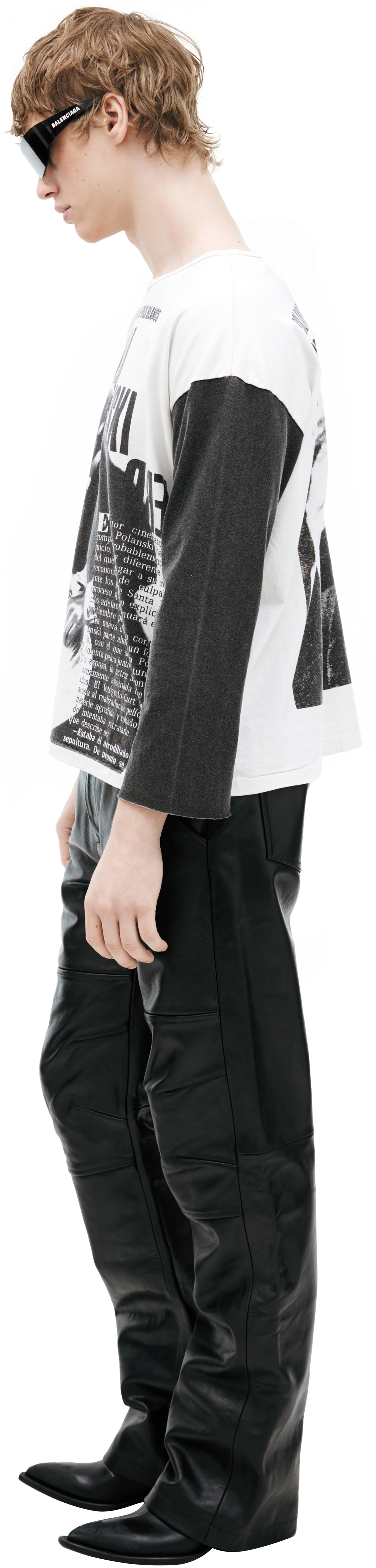 Enfants Riches Déprimés Белый лонгслив с принтами