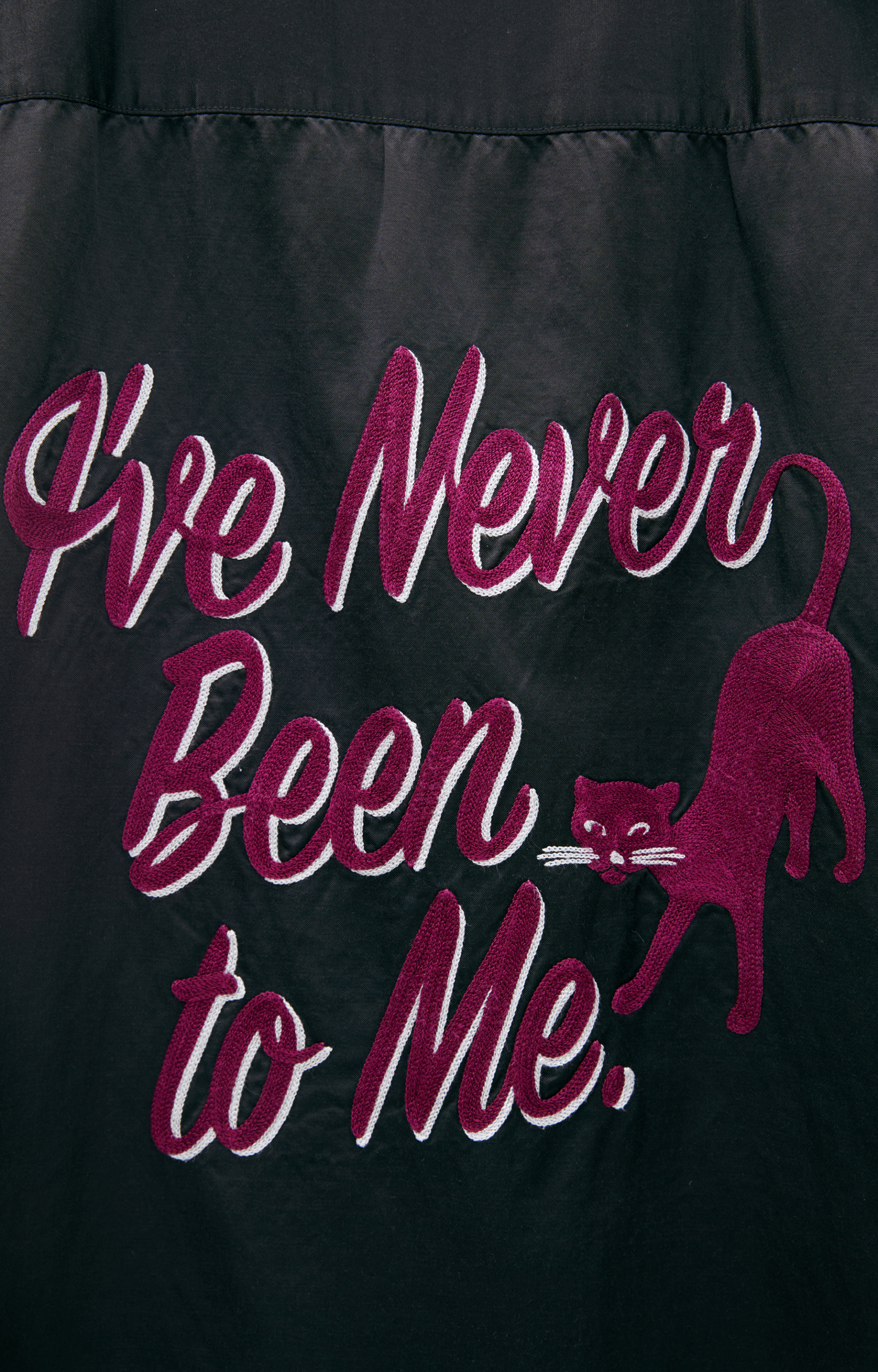 Maison Mihara Yasuhiro Двуслойная рубашка с принтом