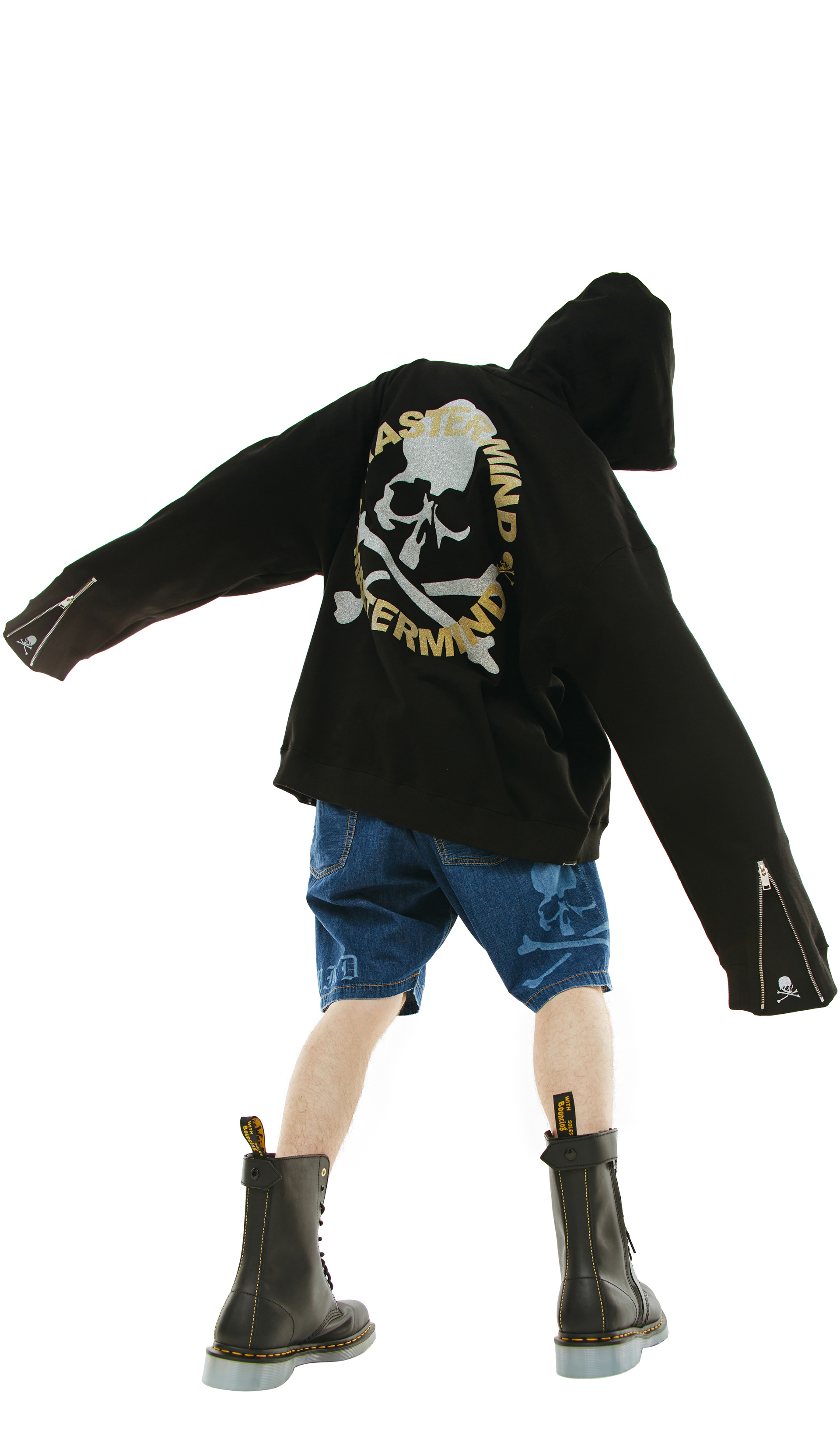 Mastermind WORLD Худи на молнии с принтом