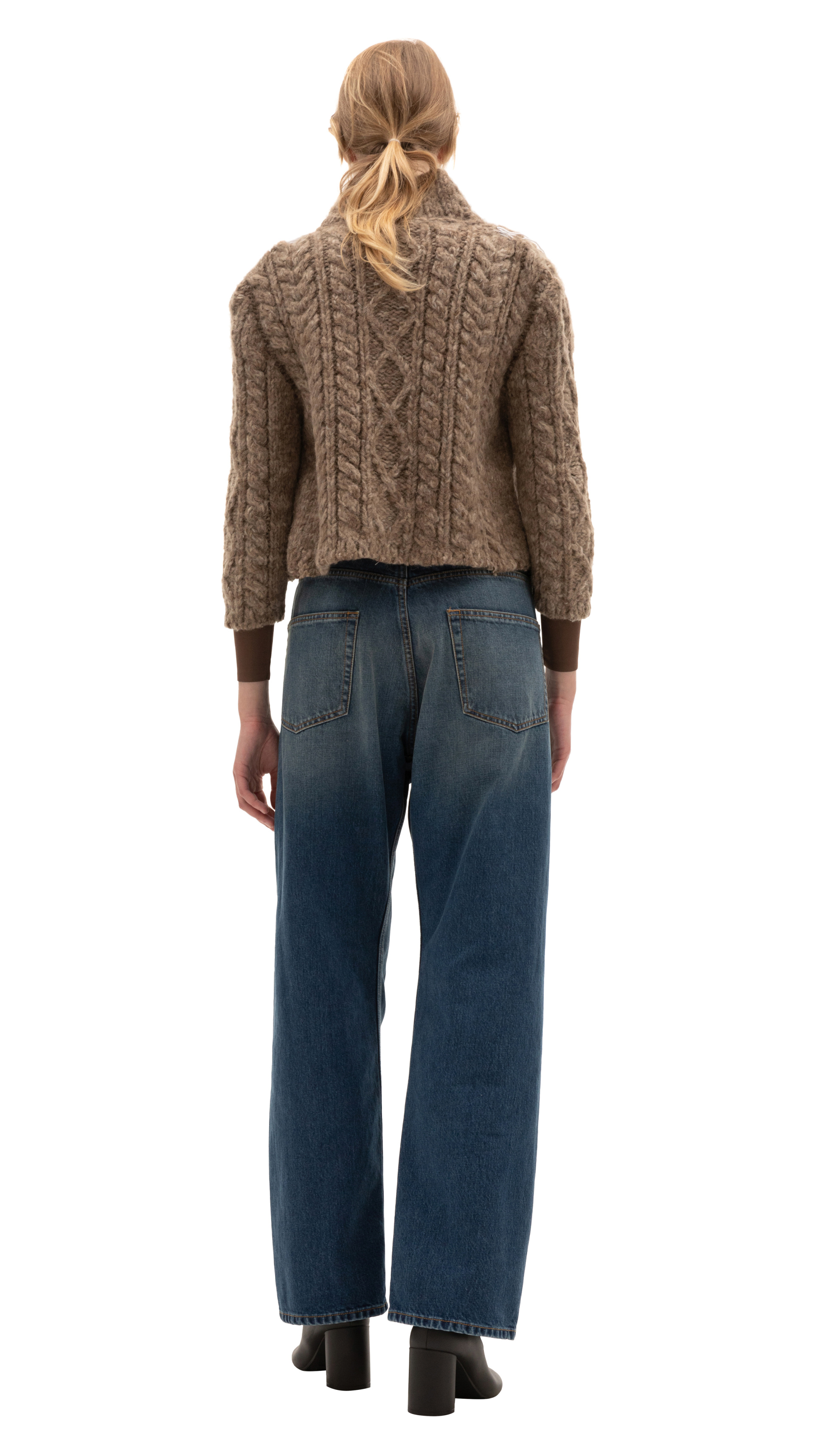 Maison Margiela Прямые джинсы с низкой посадкой