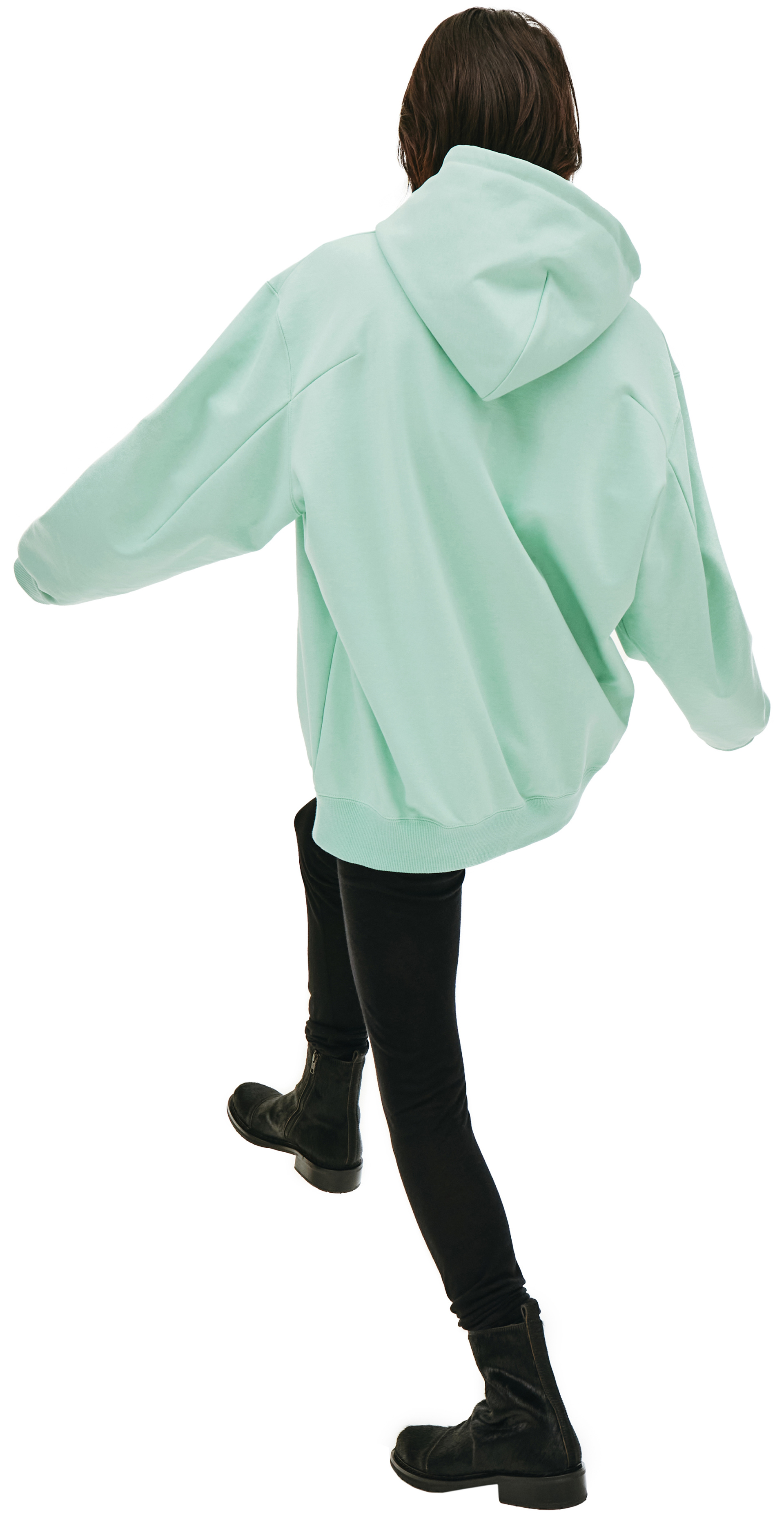 Doublet Мятное худи с вышивкой Anniversary