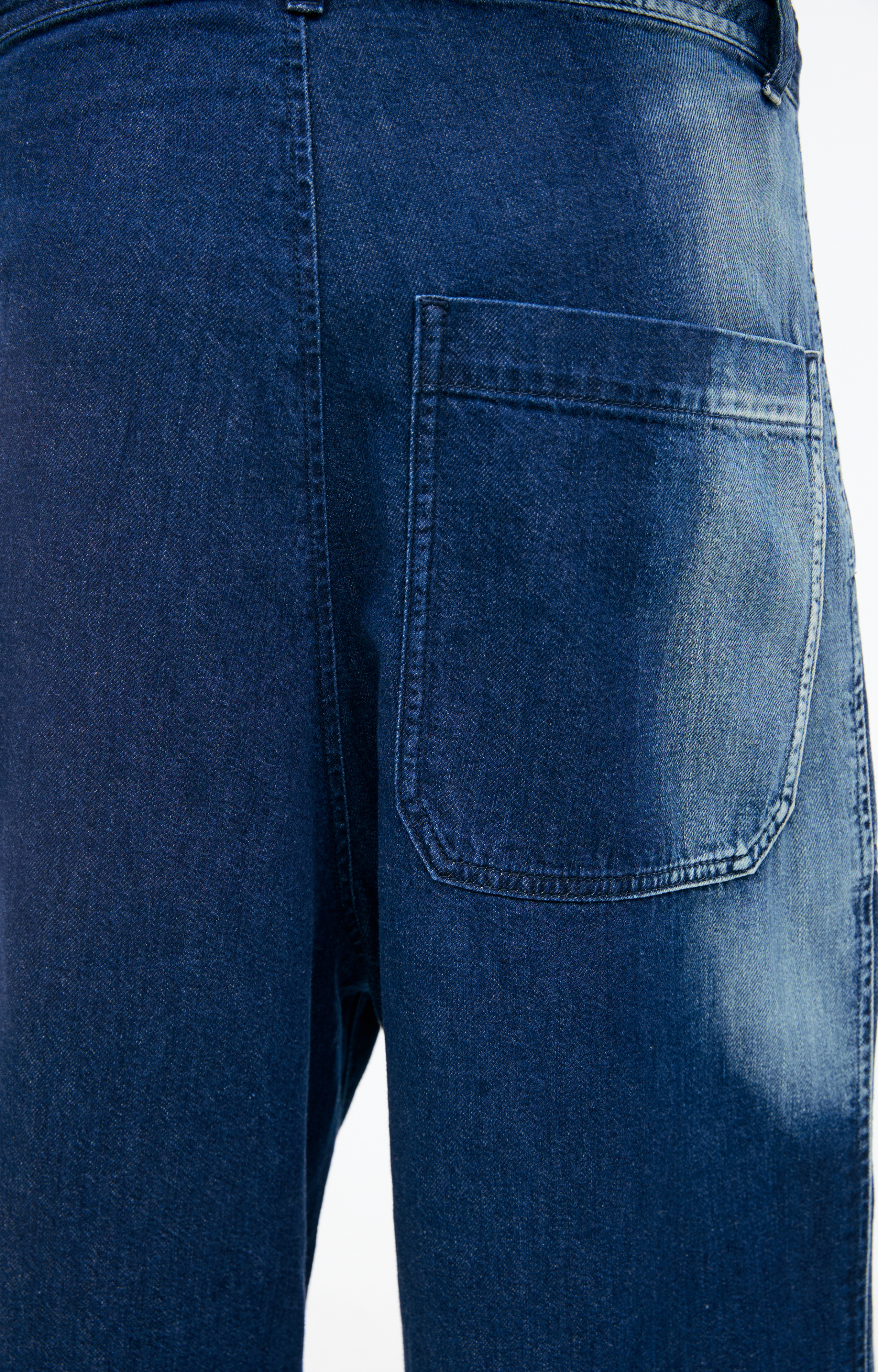 Y\'s Широкие джинсы с разводами