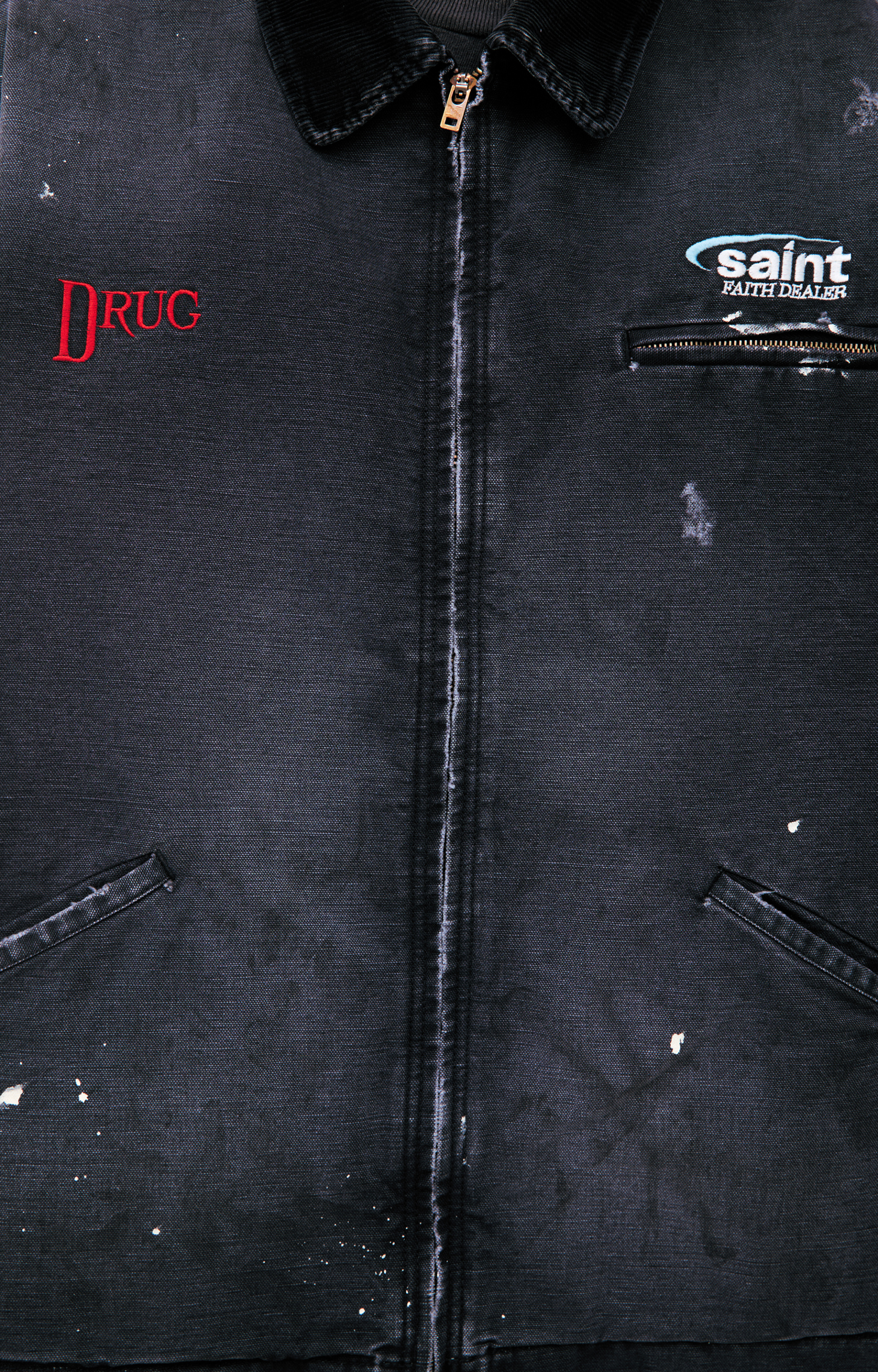 Saint Mxxxxxx Серая куртка из денима