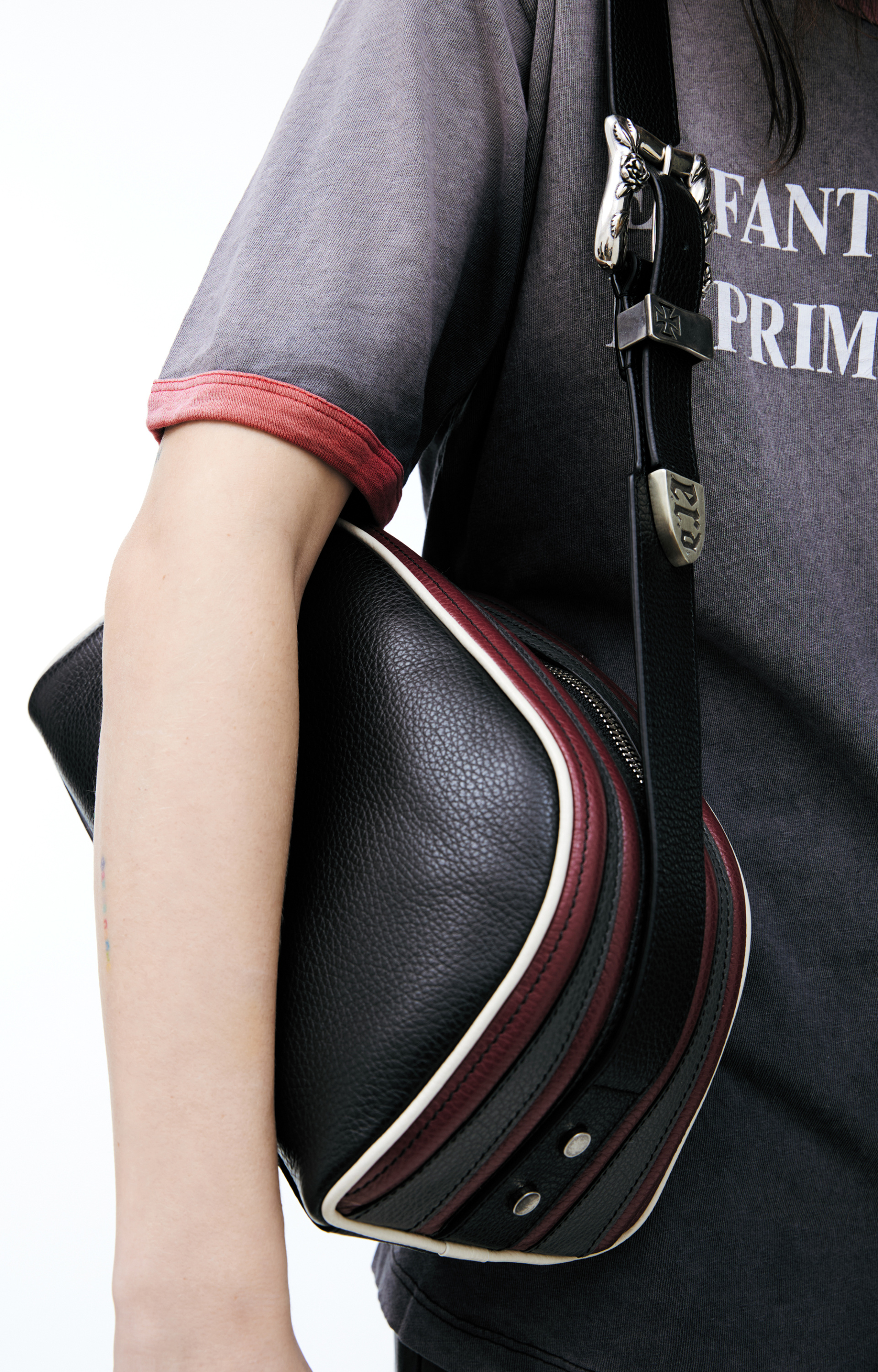 Enfants Riches Déprimés Серая футболка с логотипом