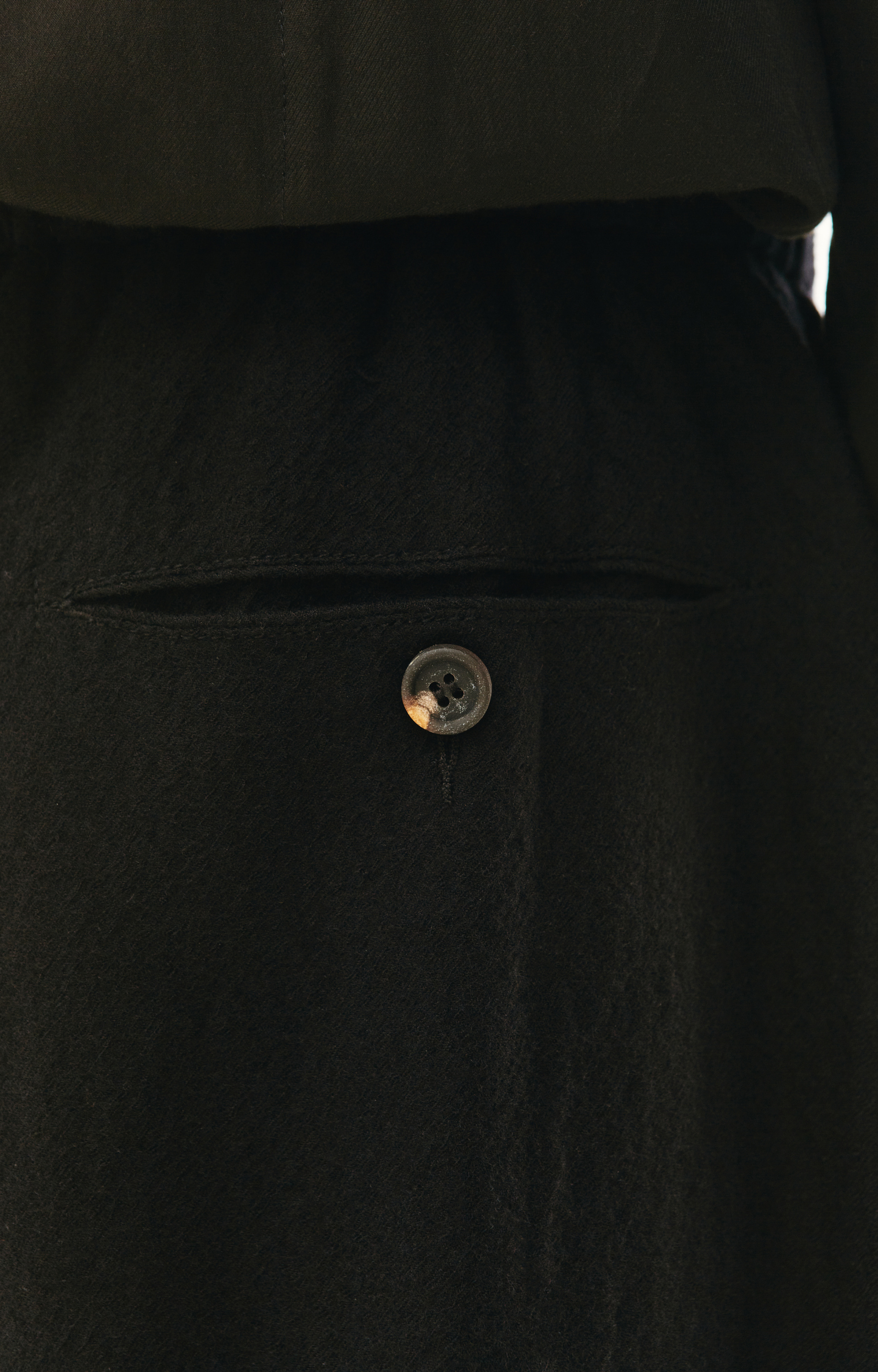 Ziggy Chen Шерстяные брюки на завязках