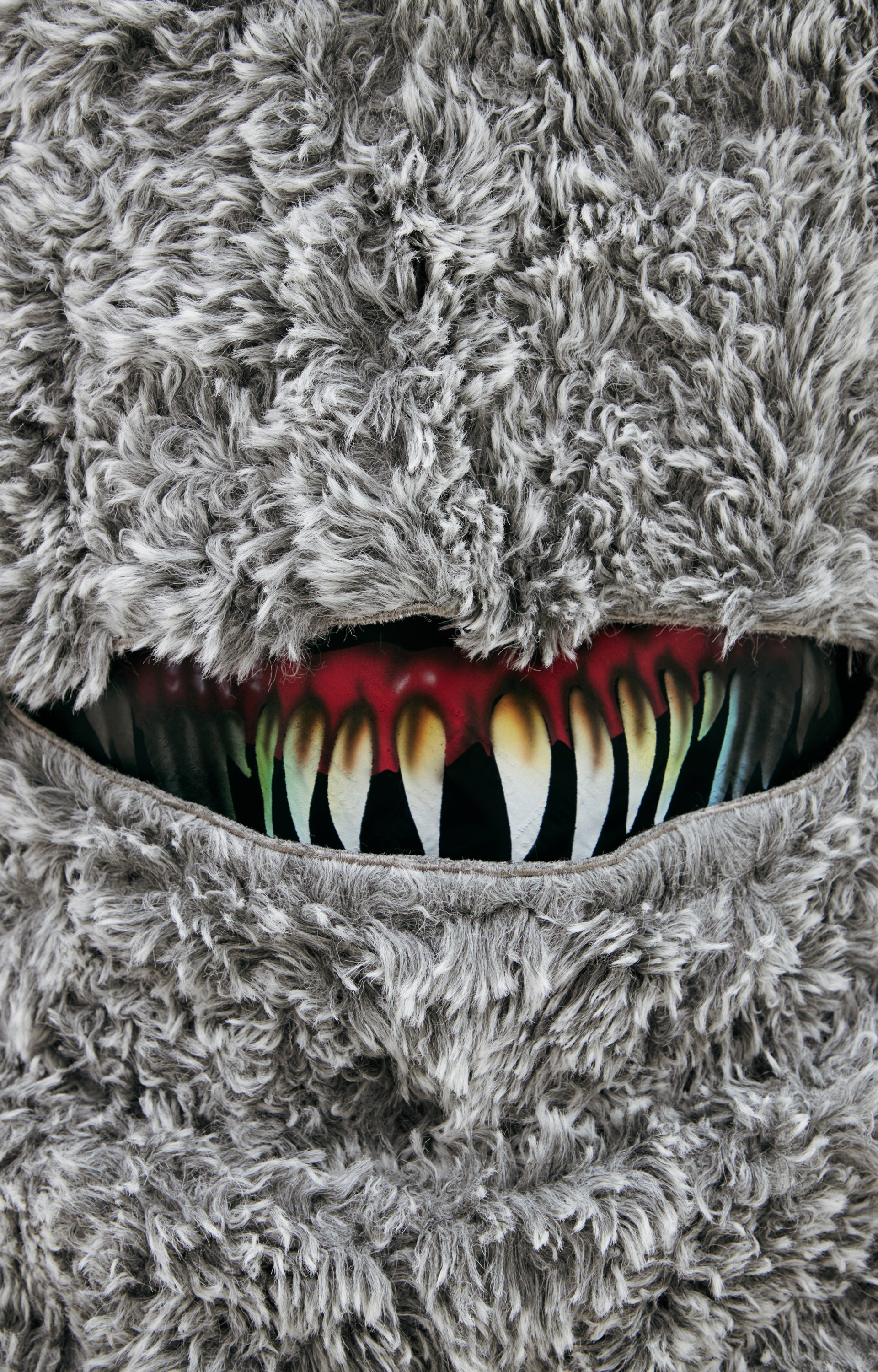 Doublet Плюшевая куртка с зубами