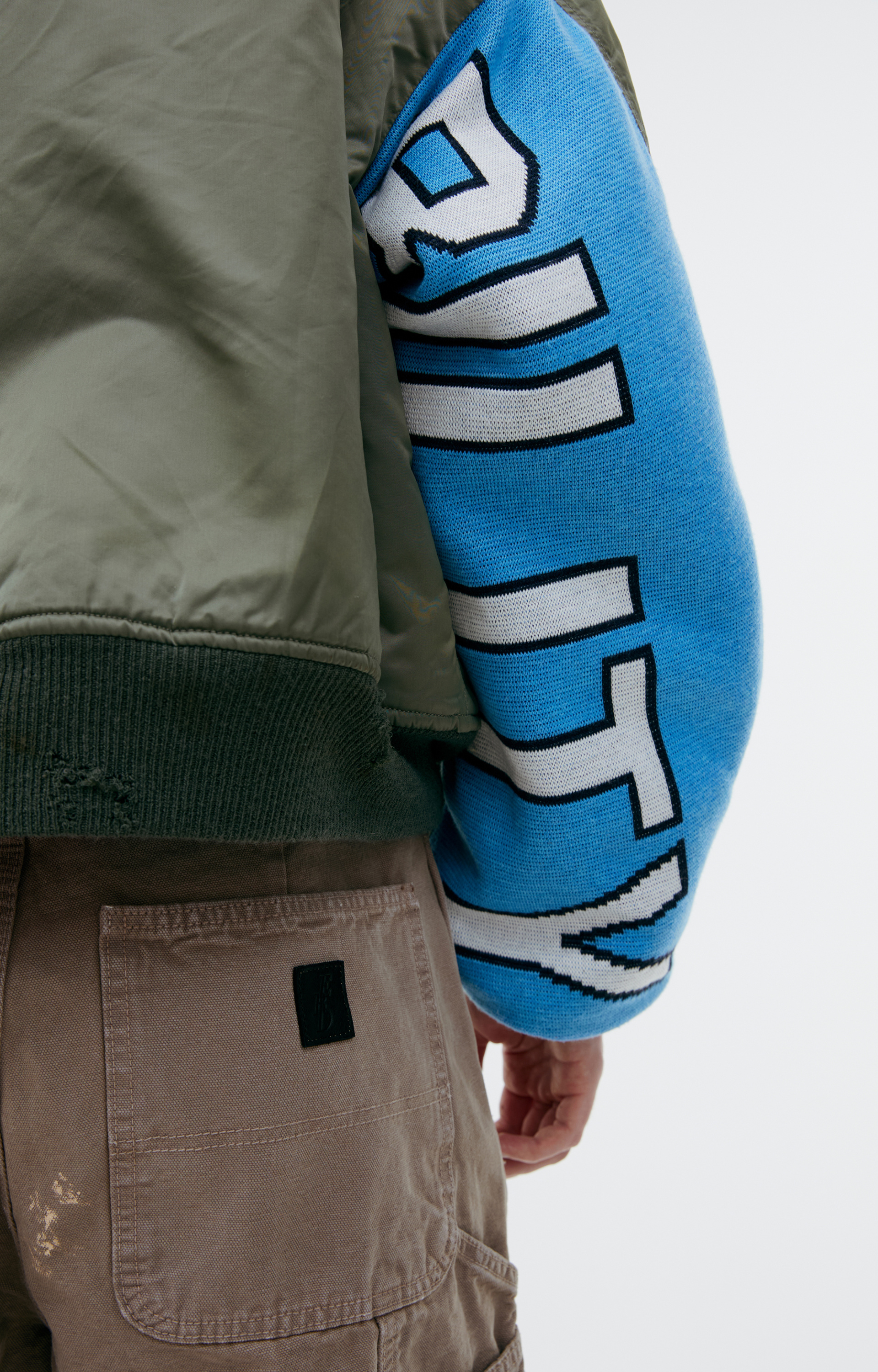 Saint Mxxxxxx Куртка с вставками на рукавах