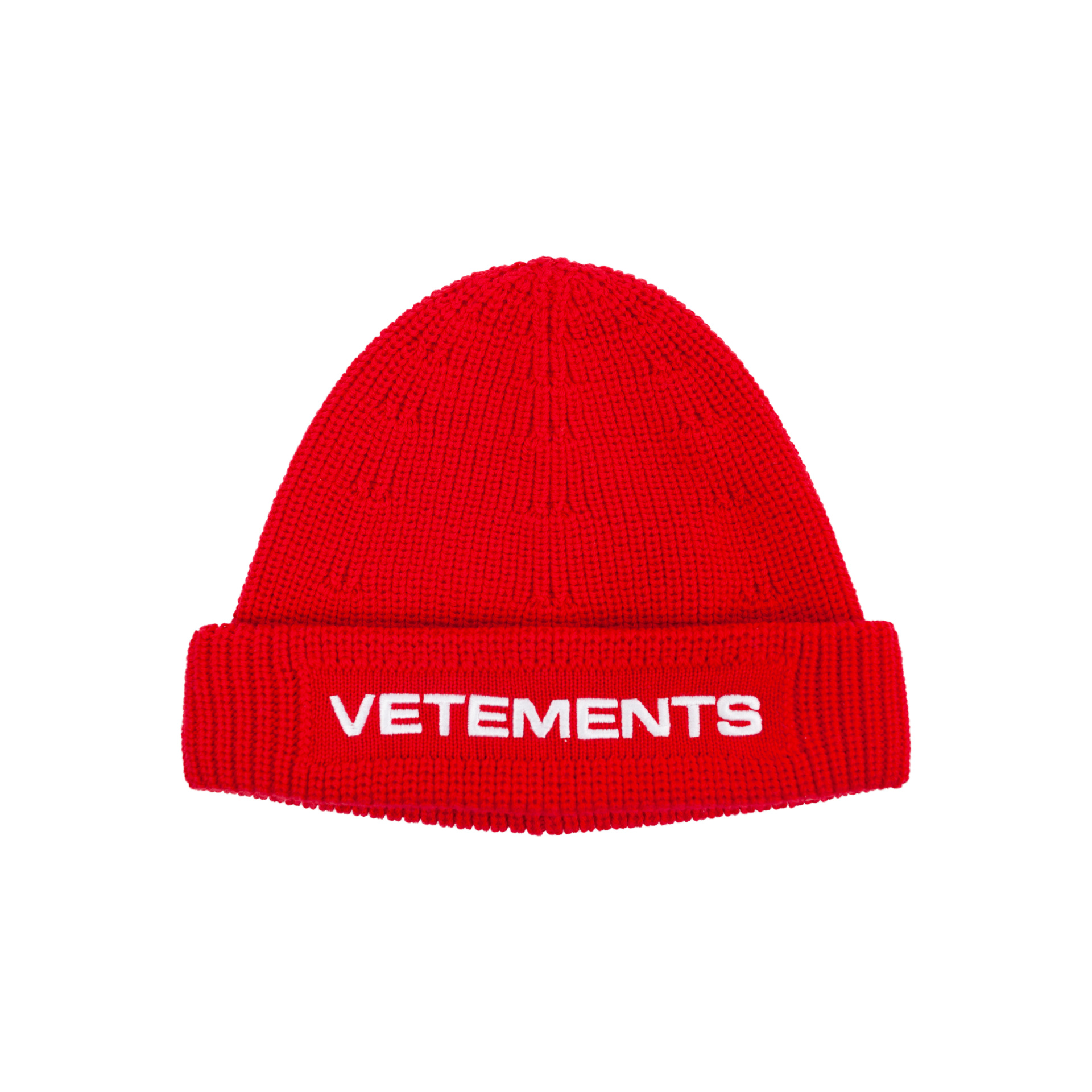 VETEMENTS Шерстяная шапка с логотипом