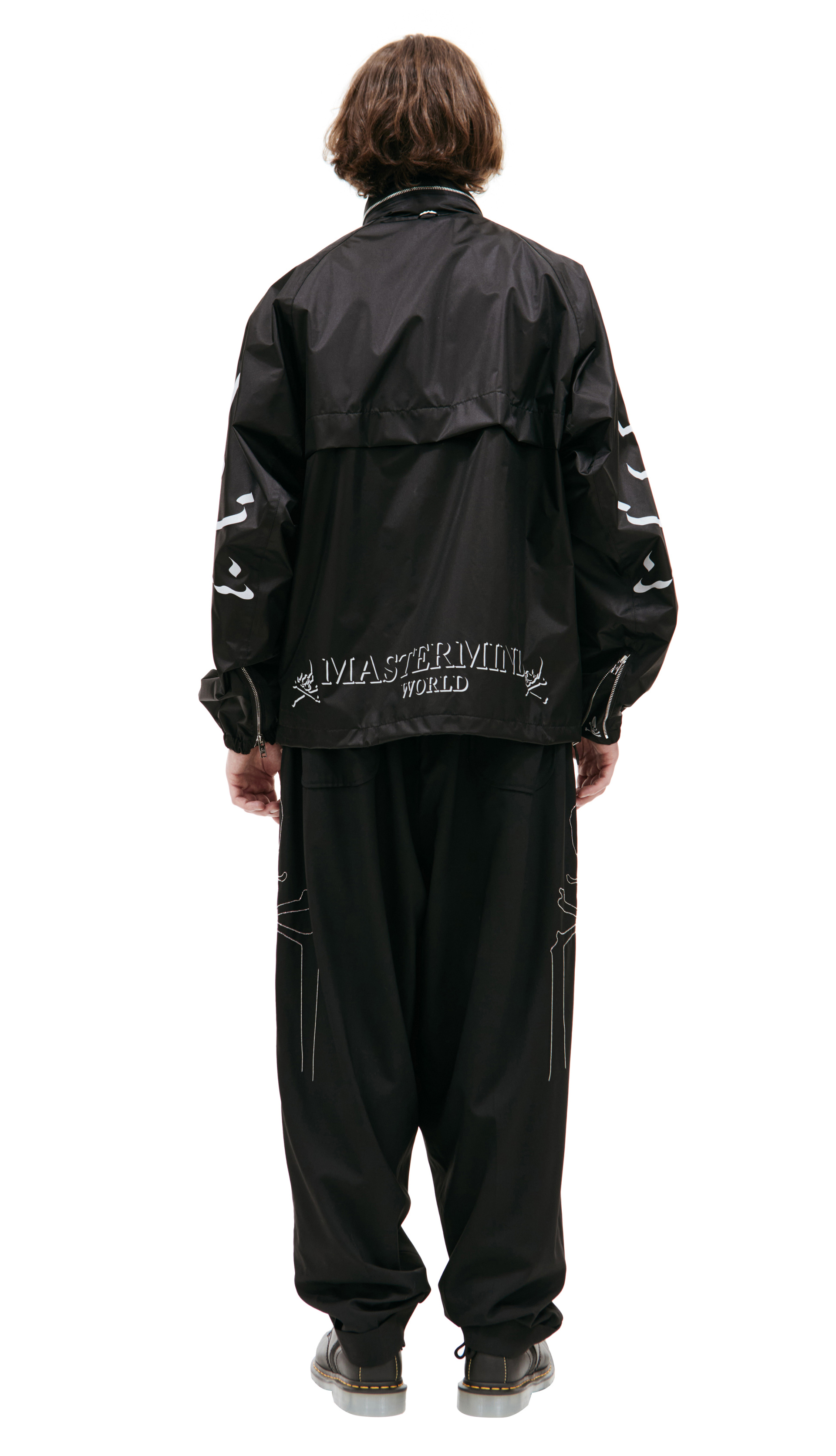 Mastermind WORLD Черная куртка с логотипом