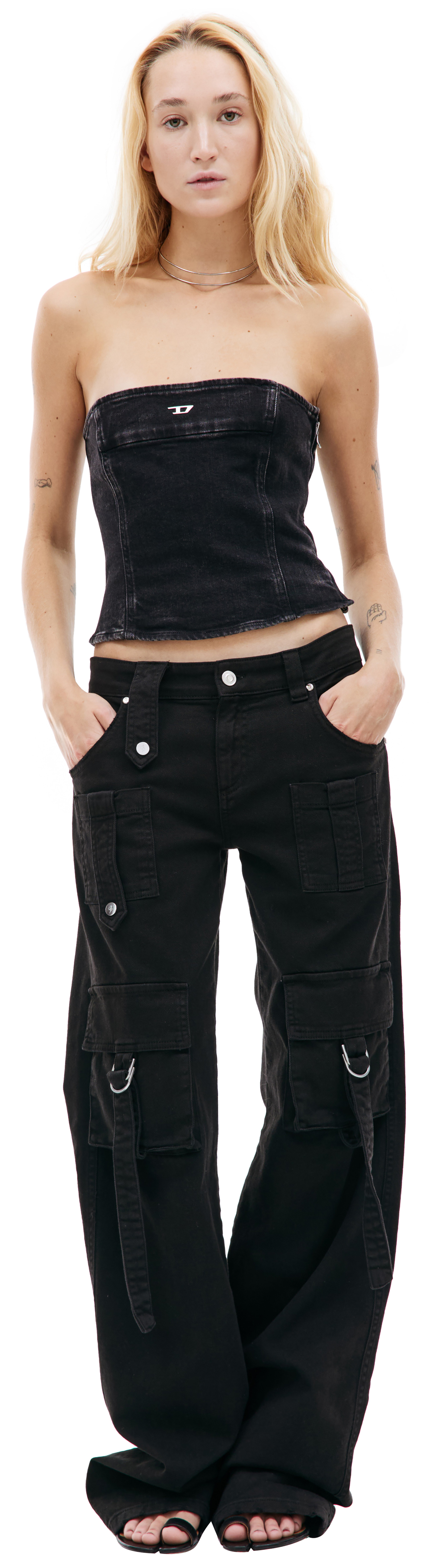 Diesel Джинсовый топ De-Ville