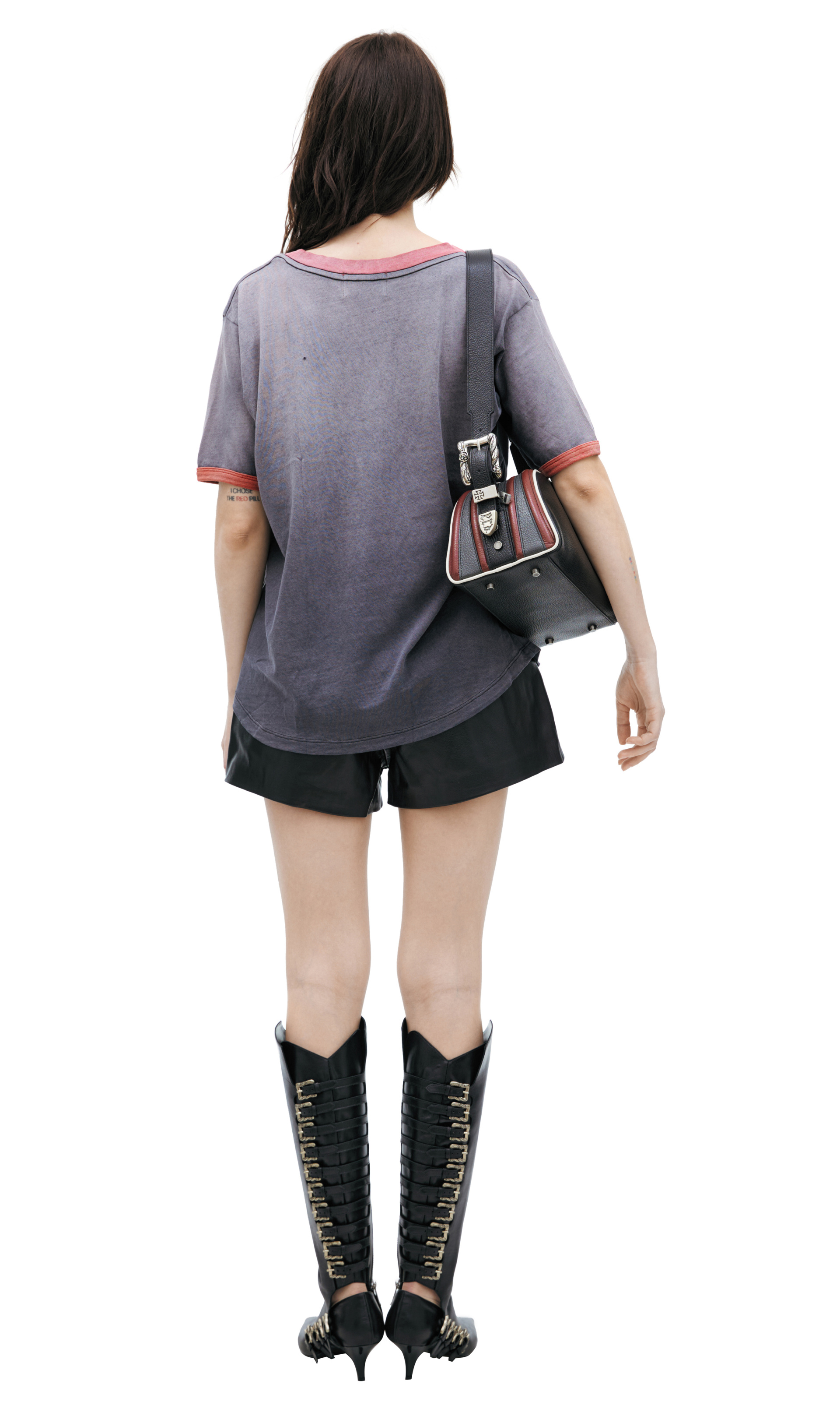 Enfants Riches Déprimés Серая футболка с логотипом