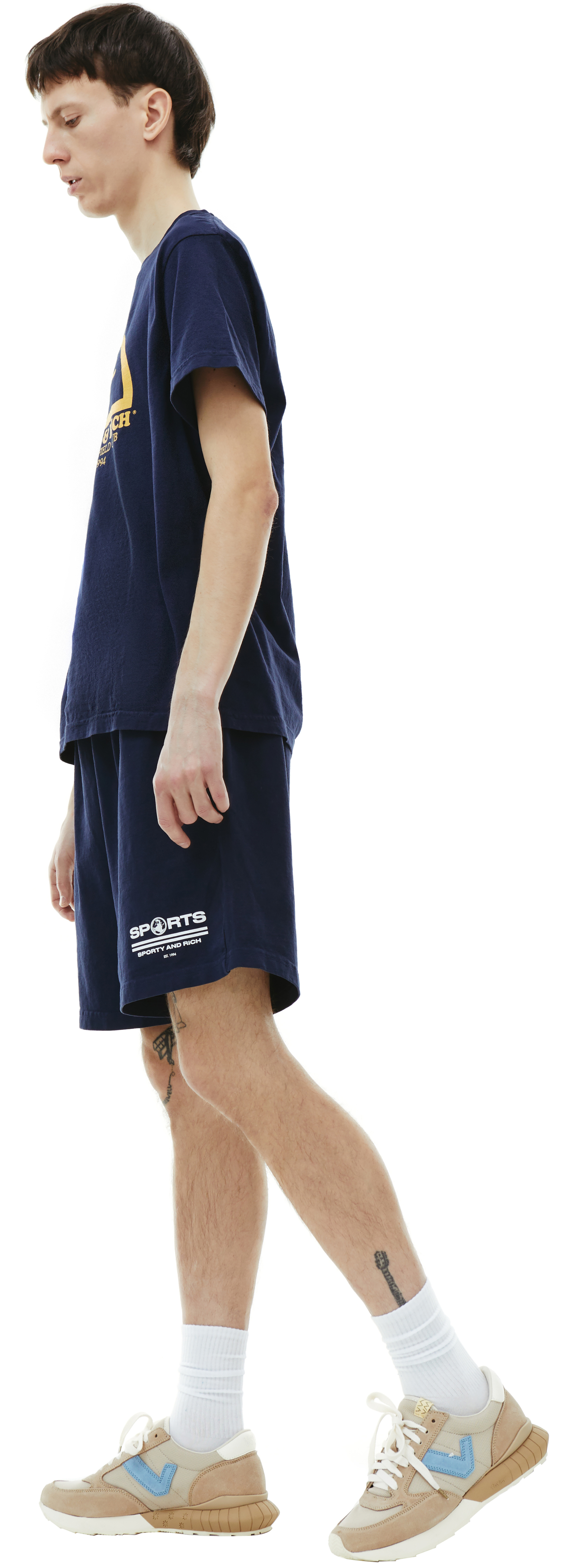 SPORTY & RICH Футболка с принтом Track and field