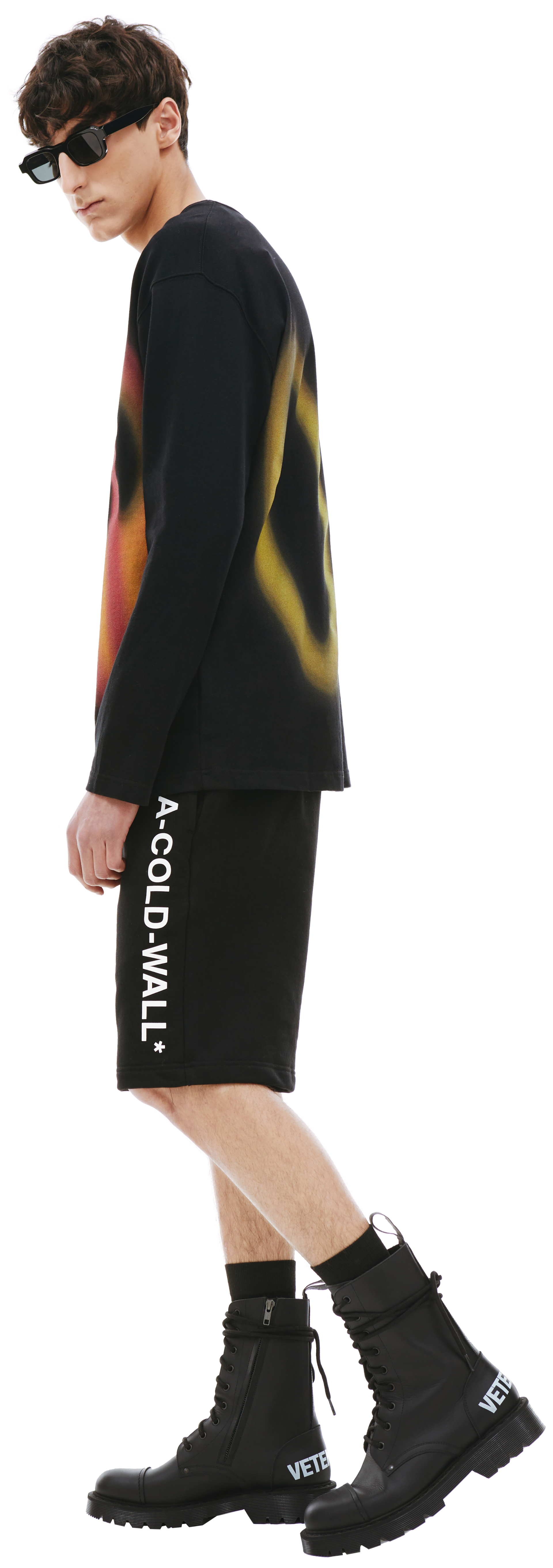 A-COLD-WALL* Лонгслив с градиентным принтом