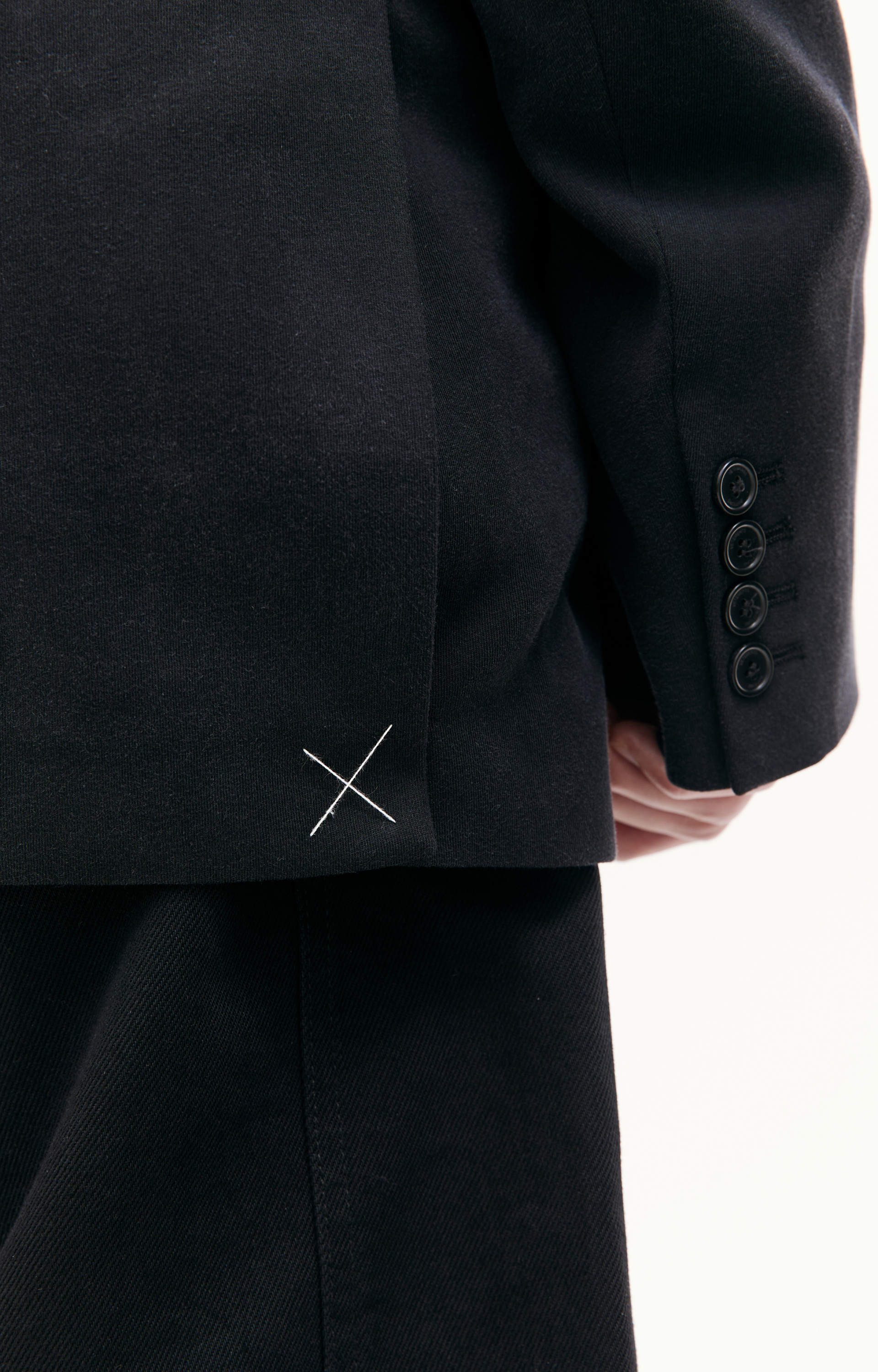 VETEMENTS Черный оверсайз пиджак