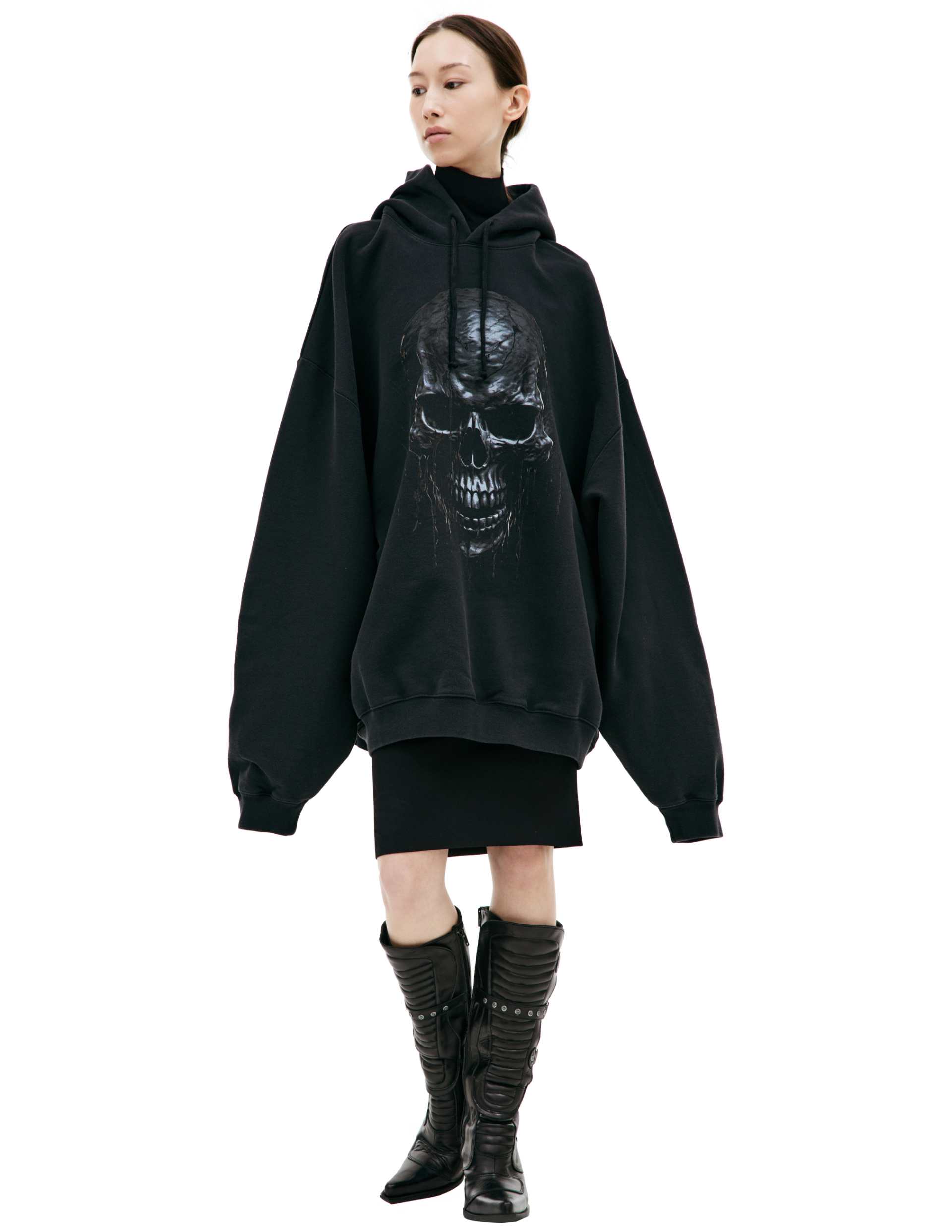 VETEMENTS Худи с графичным принтом