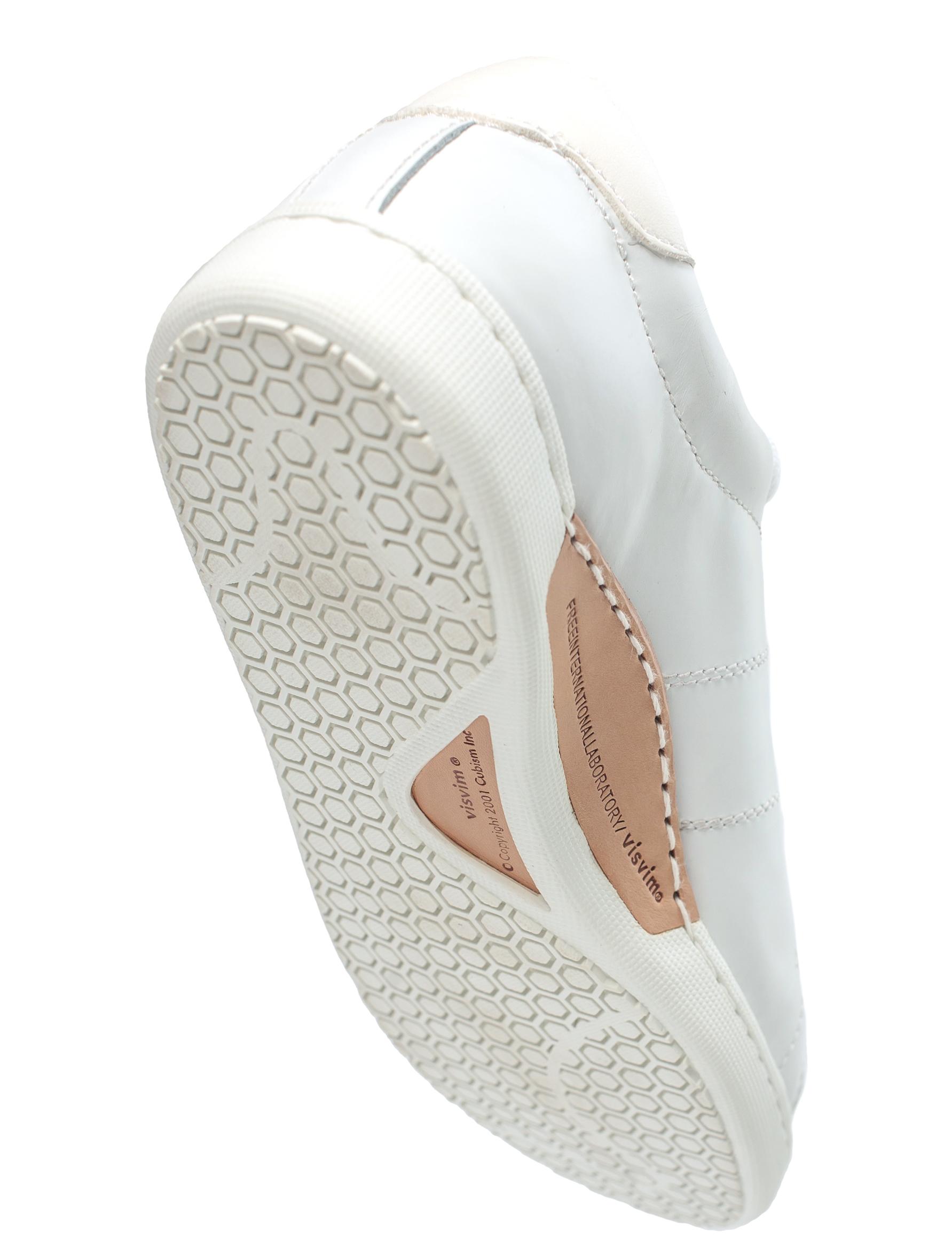 visvim Белые кожаные кеды Foely Folk