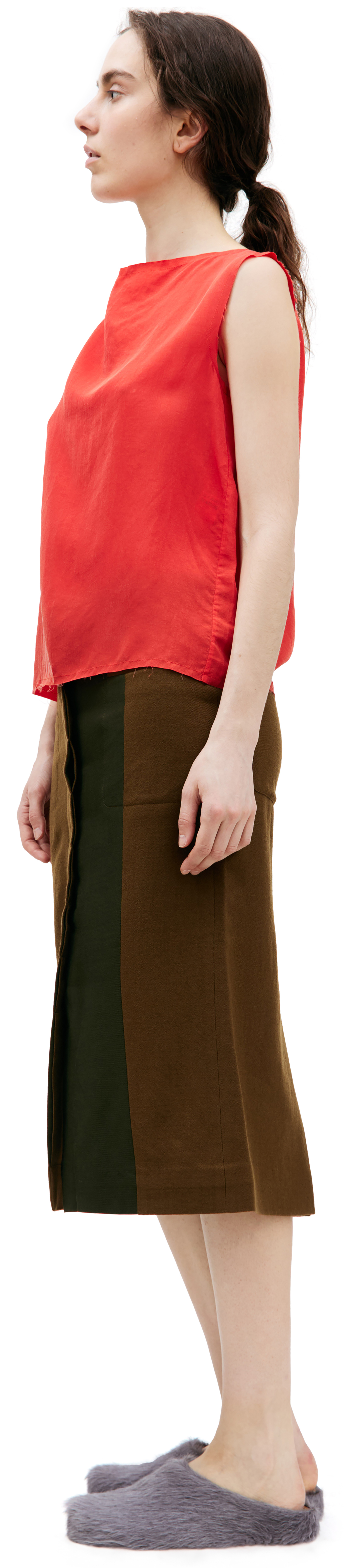 Damir Doma Топ с необработанными краями