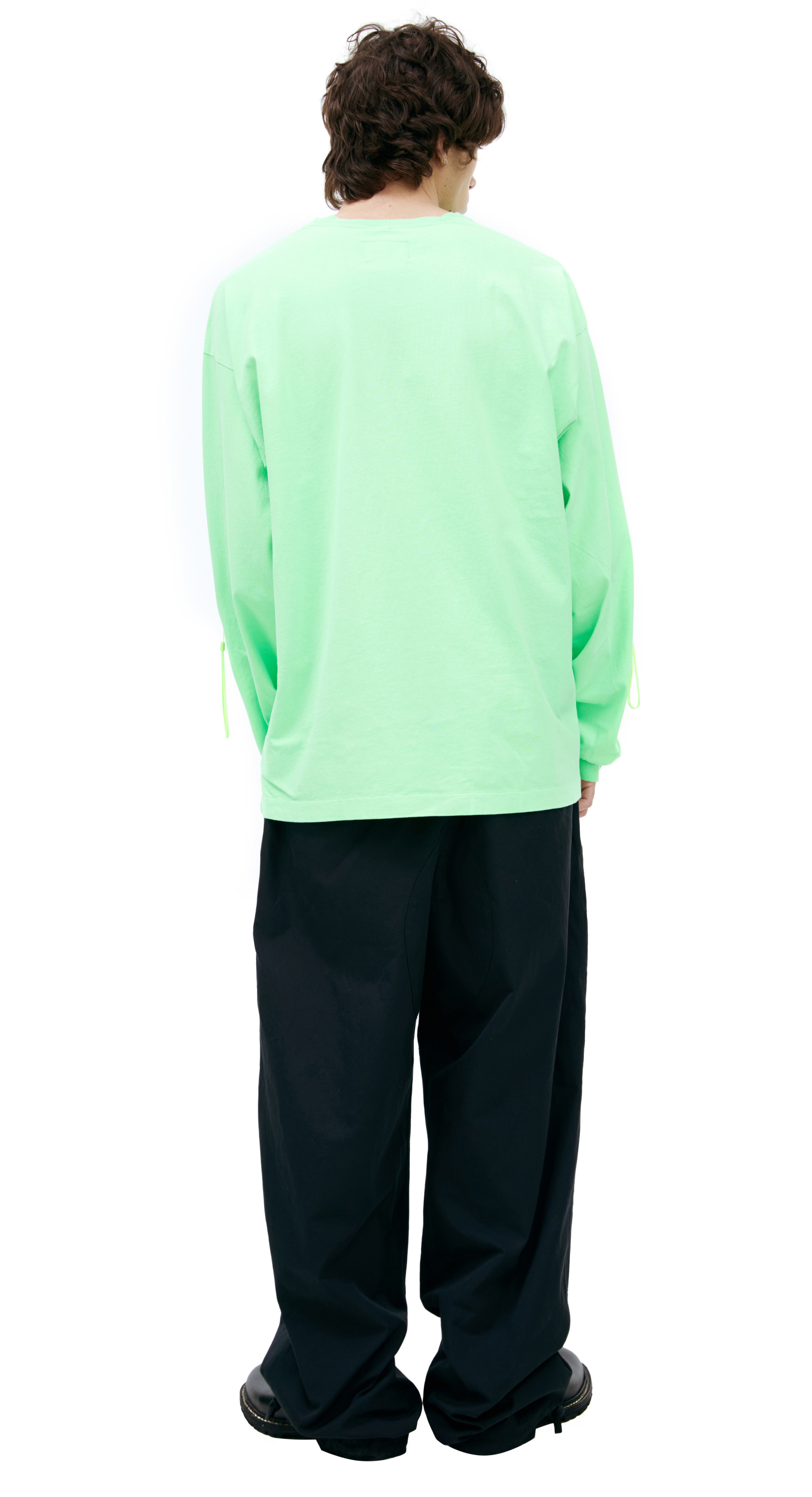 Doublet Хлопковый лонгслив с принтом