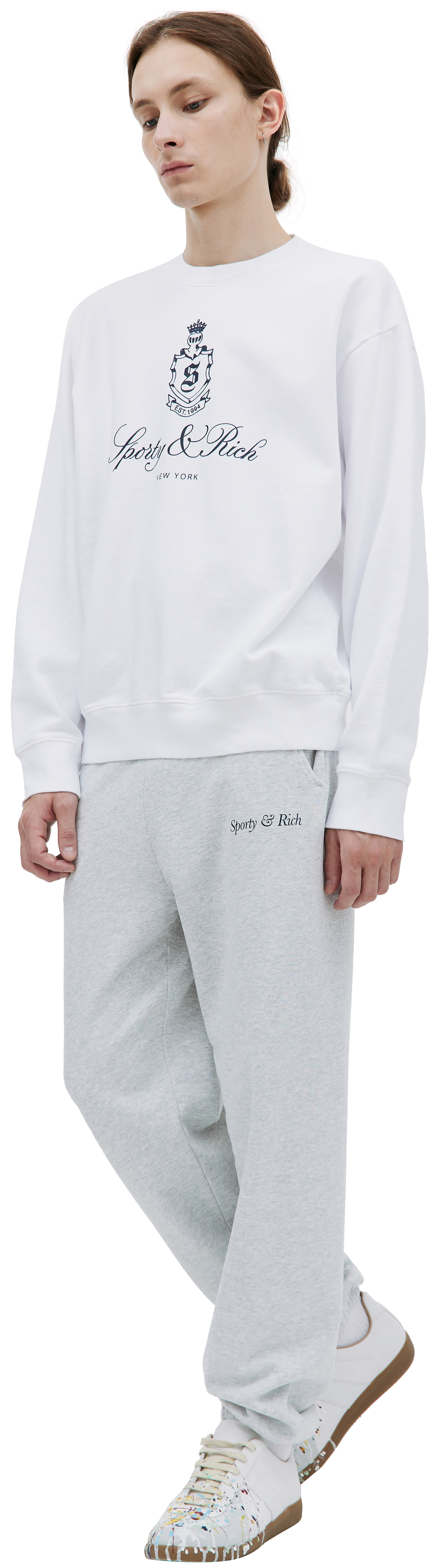 SPORTY & RICH Оверсайз свитшот Vendome