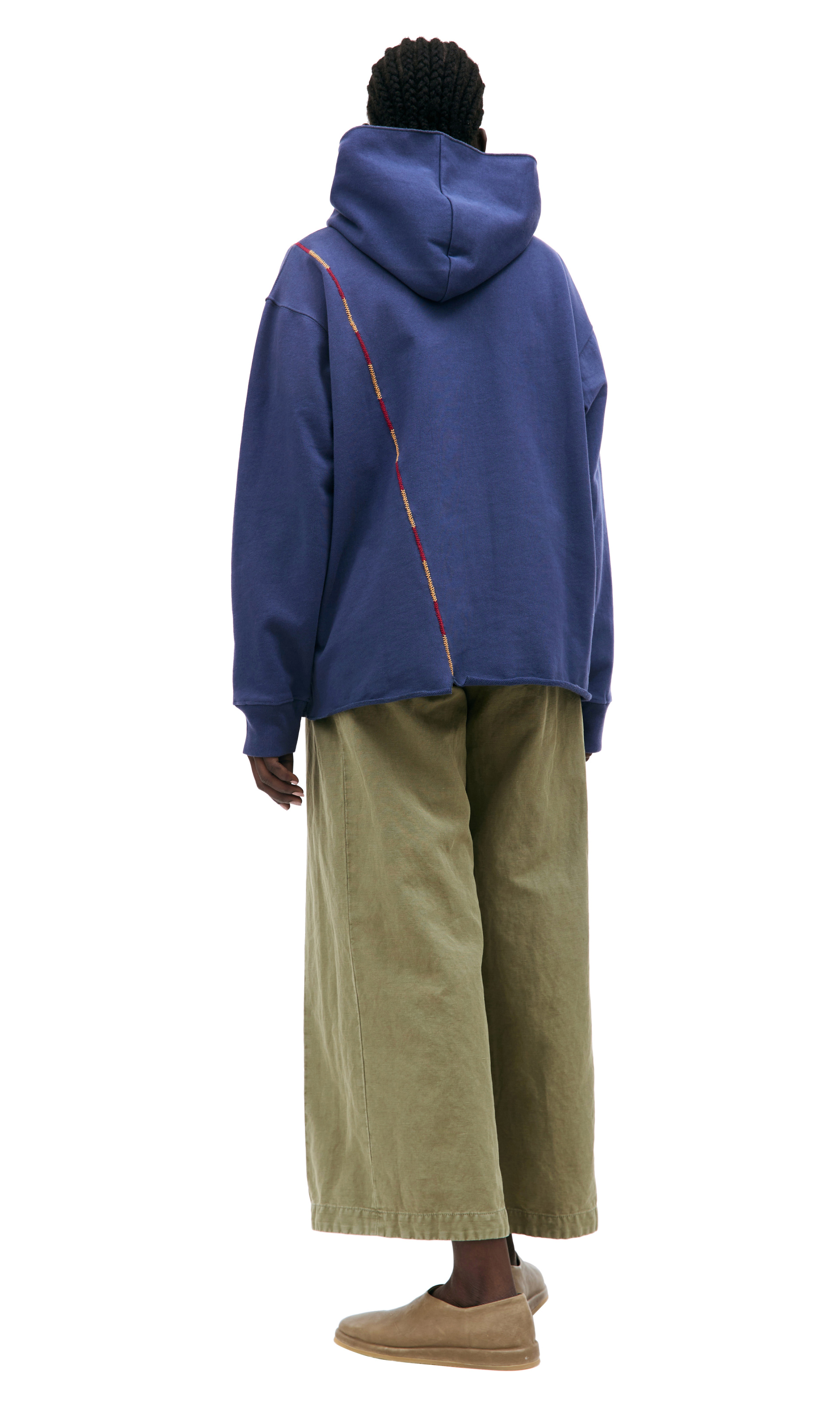 KARU RESEARCH Худи с контрастной вышивкой