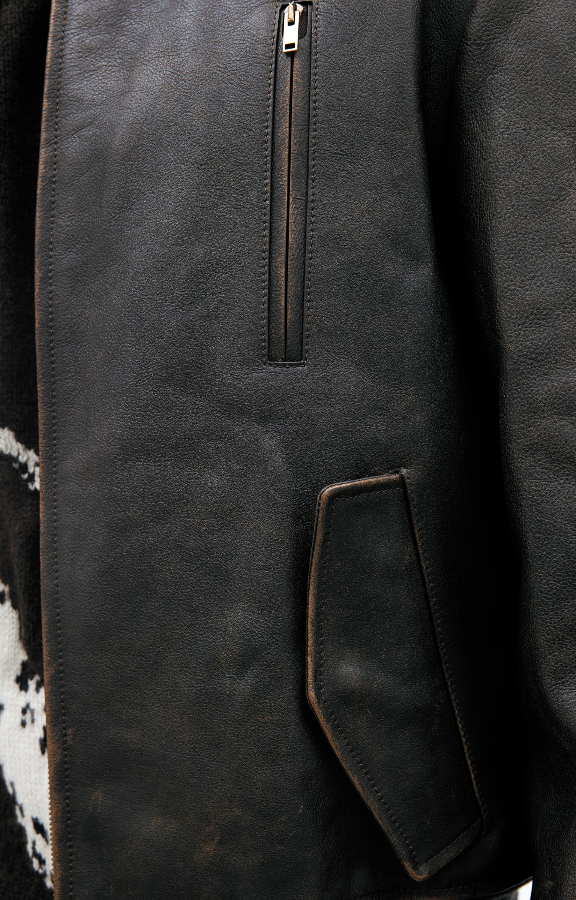 The Row Куртка с эффектом потертостей