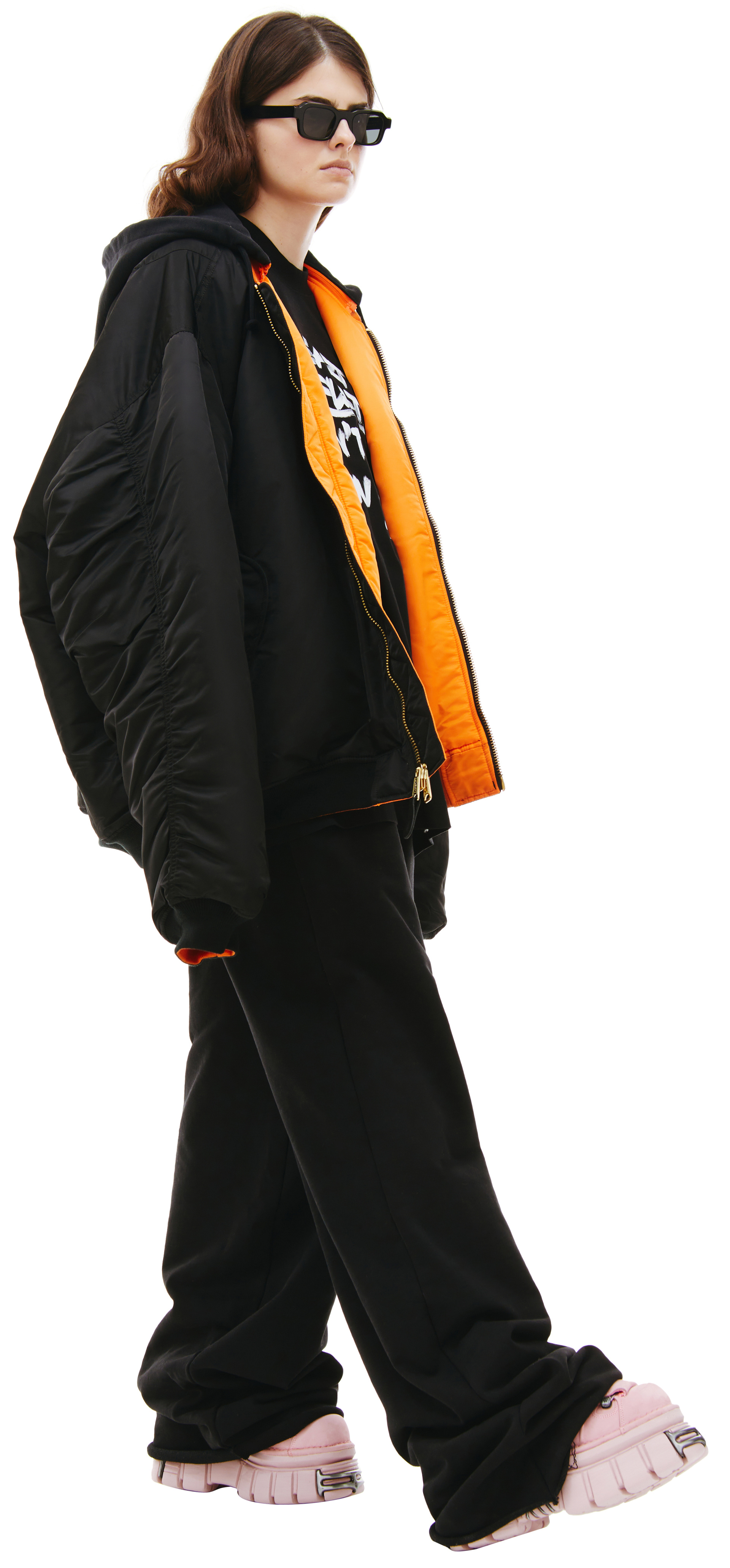 VETEMENTS Двусторонний бомбер VETEMENTS x Alpha Industries