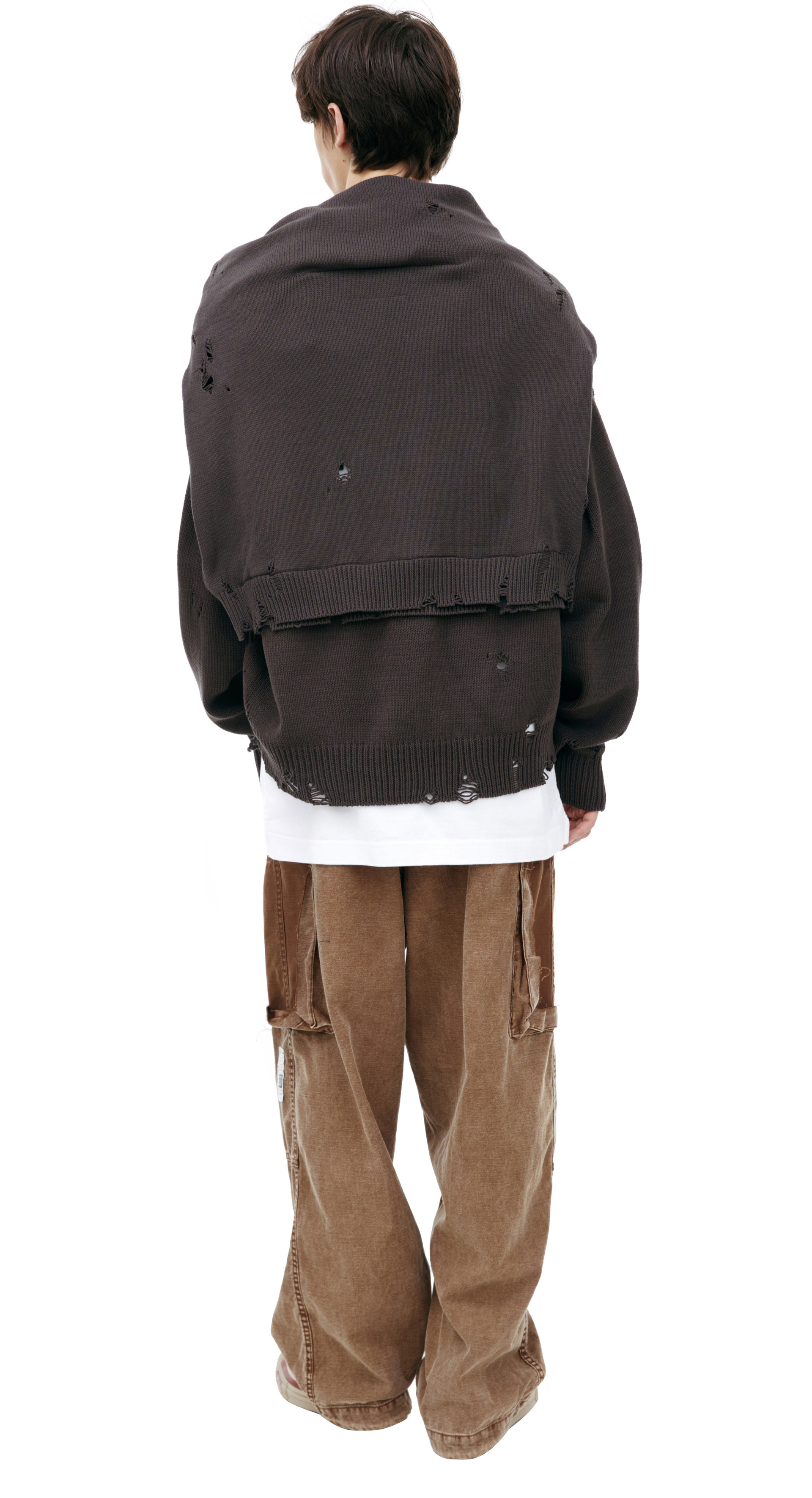 Maison Mihara Yasuhiro Двойной кардиган