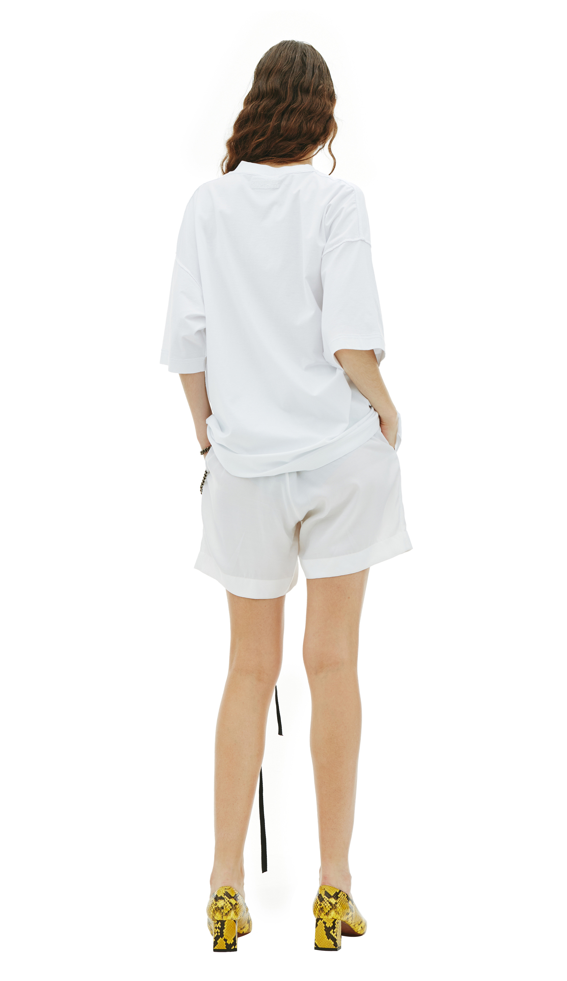 VETEMENTS Футболка со швами наизнанку