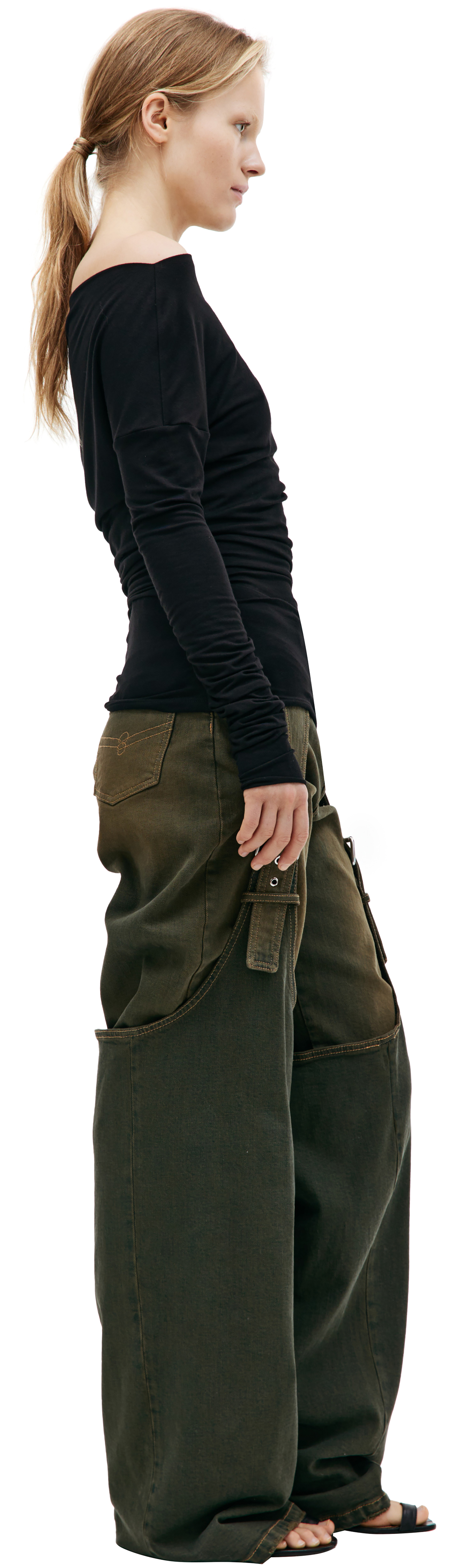 Blumarine Асимметричный лонгслив