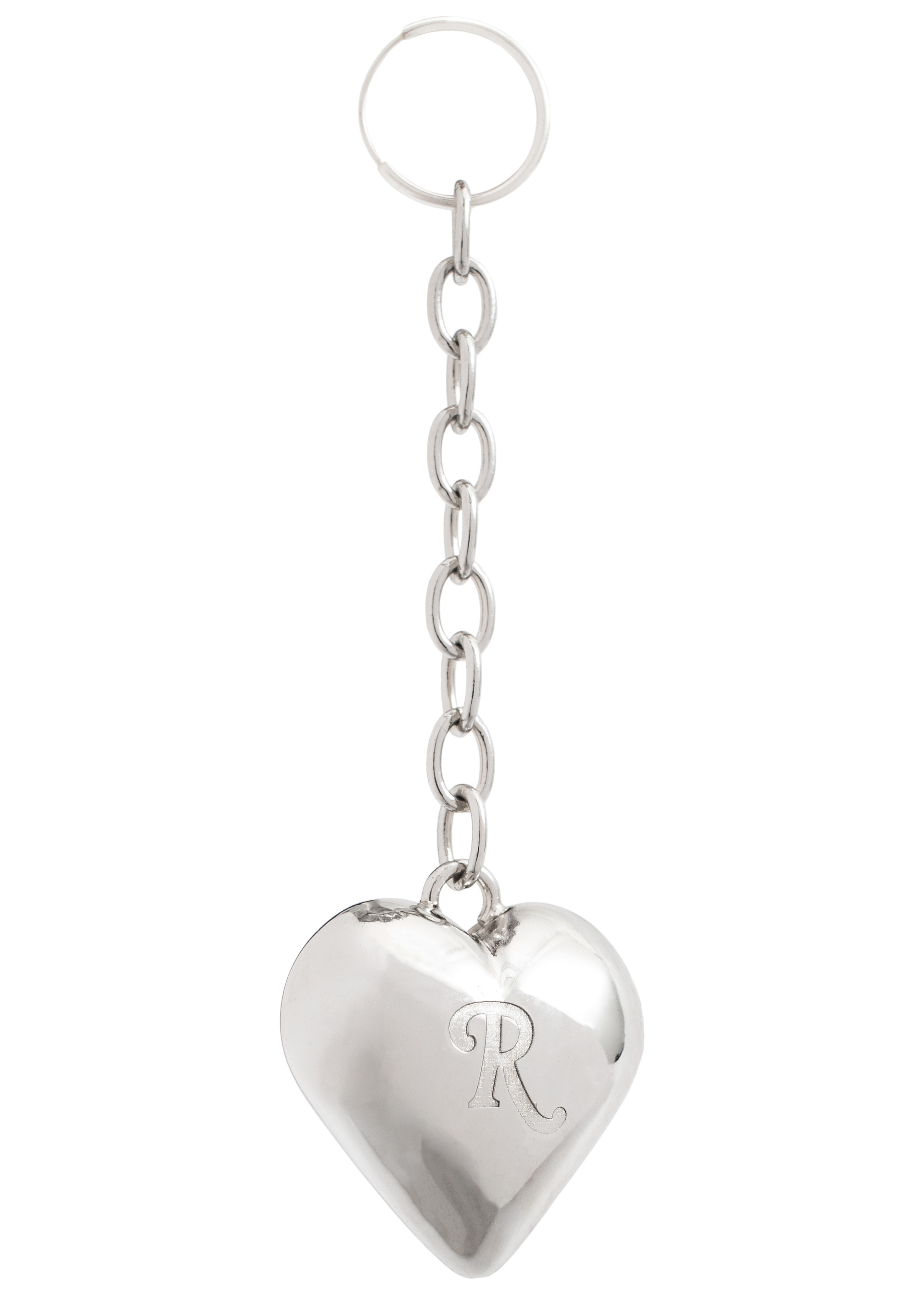 Raf Simons Моносерьга в форме сердца