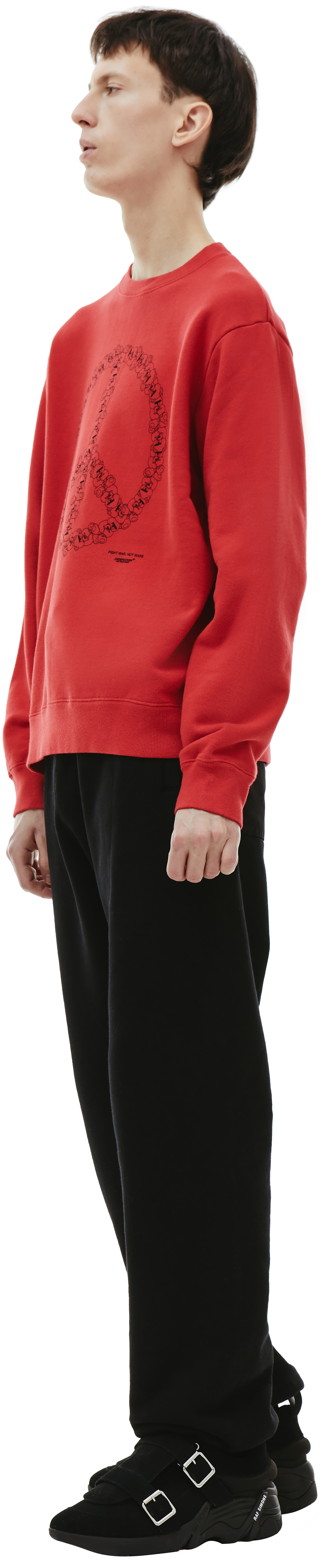 Undercover Красный свитшот Fight War