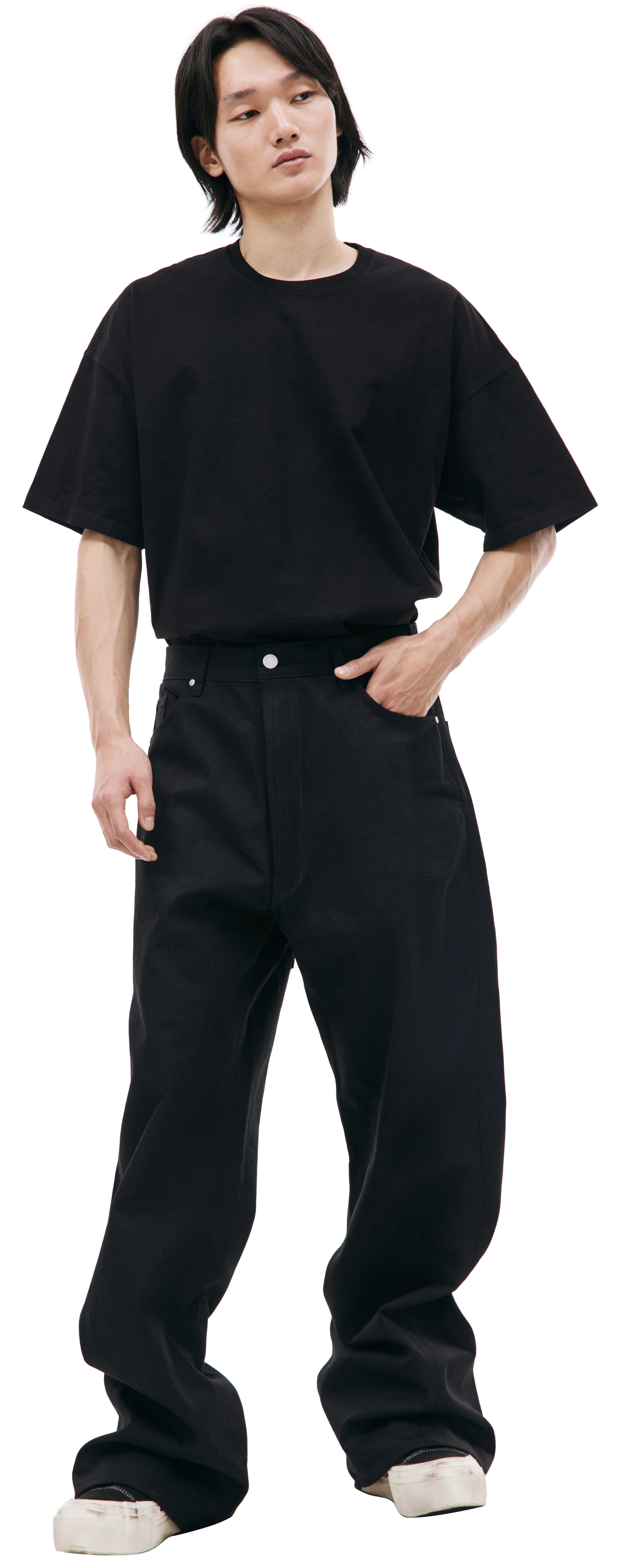 B1ARCHIVE Черные джинсы с патчем