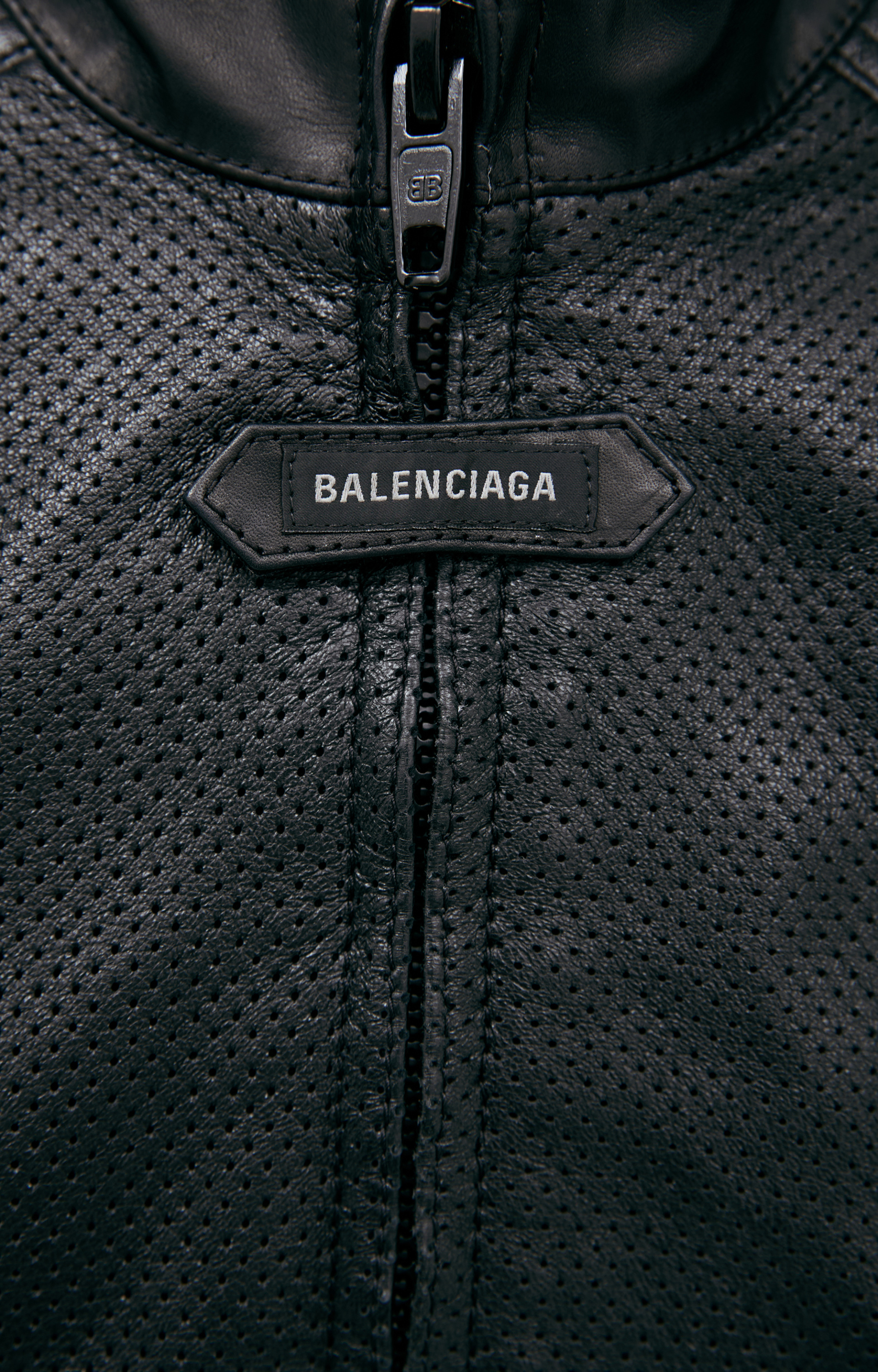Balenciaga Черная куртка из кожи