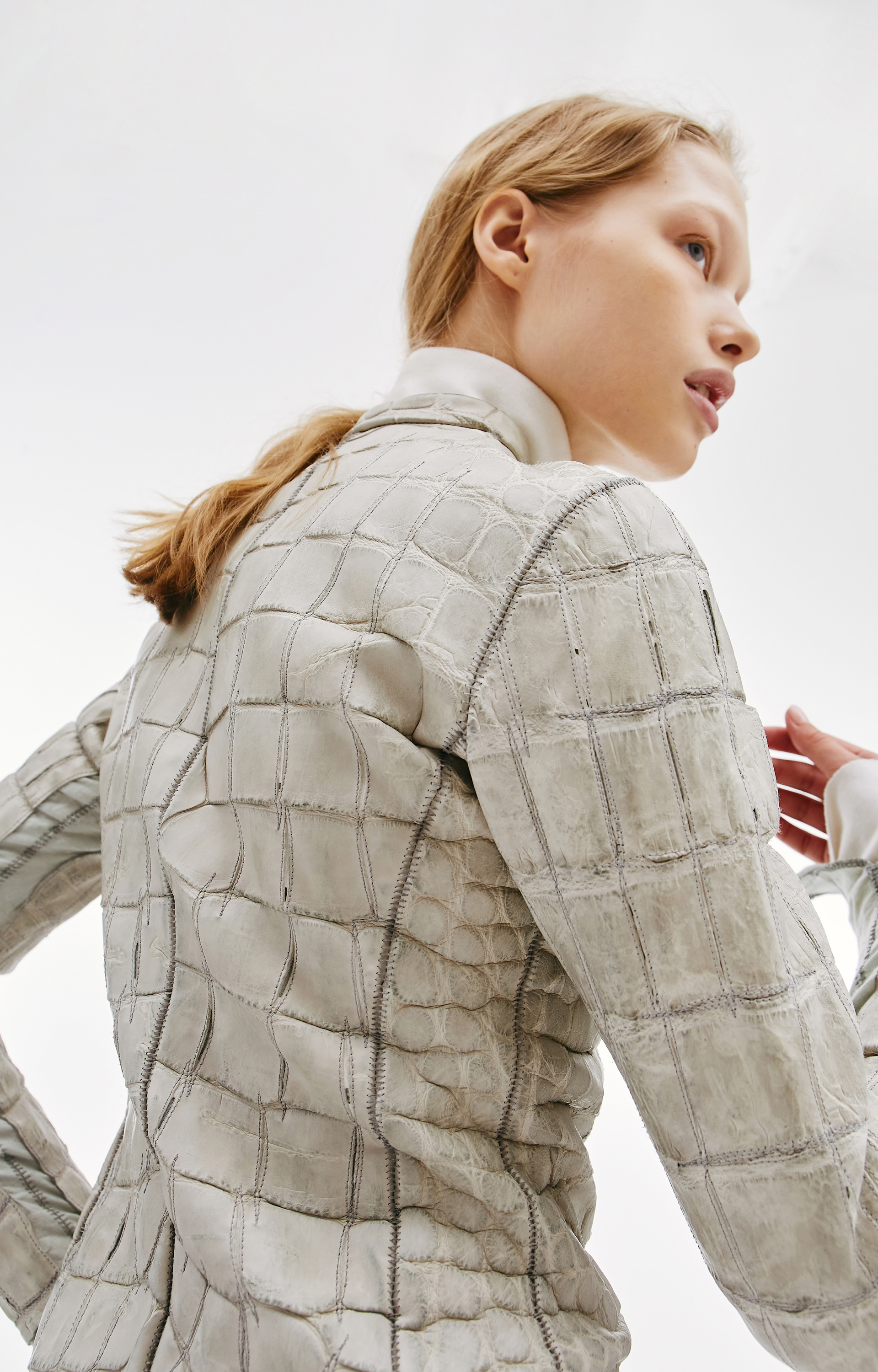 Isaac Sellam Куртка Affamee из крокодиловой кожи