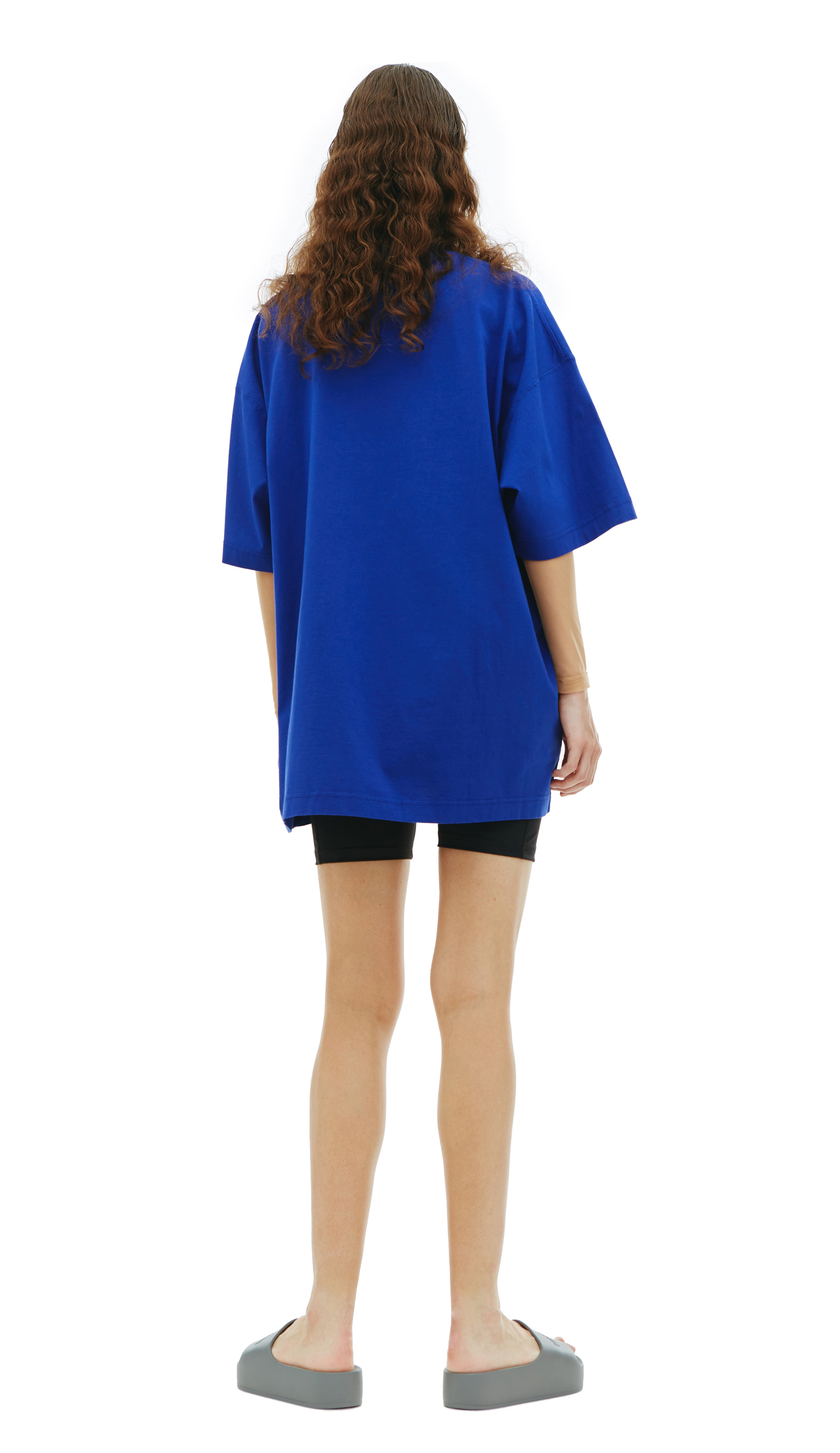 VETEMENTS Футболка с вышивкой логотипа