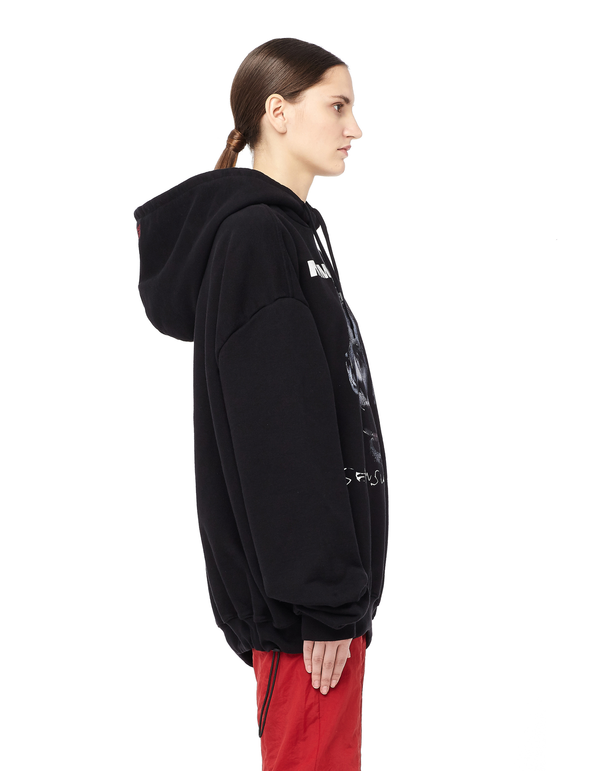 VETEMENTS Худи Trash Metal с принтом Rammstein