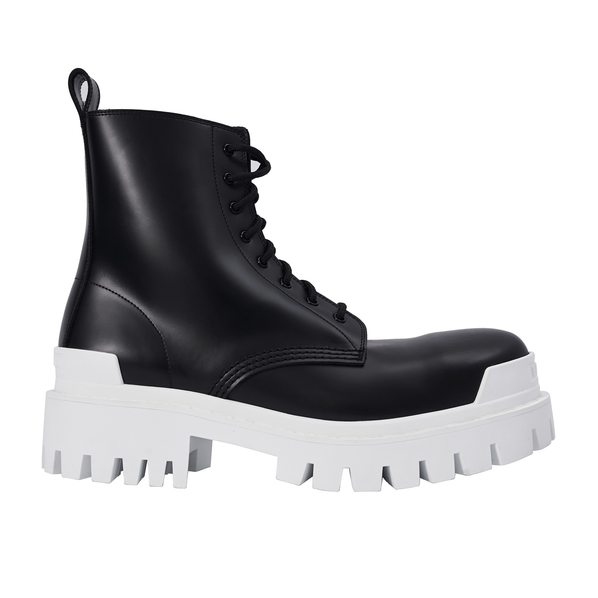 Balenciaga Ботинки Strike с белой подошвой